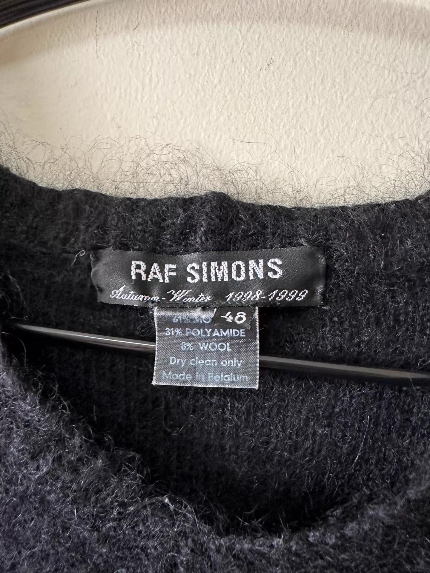 Raf Simons Vintage Mohair Knit Sweater Size US M / EU 48-50 / 2 - 5 Thumbnail