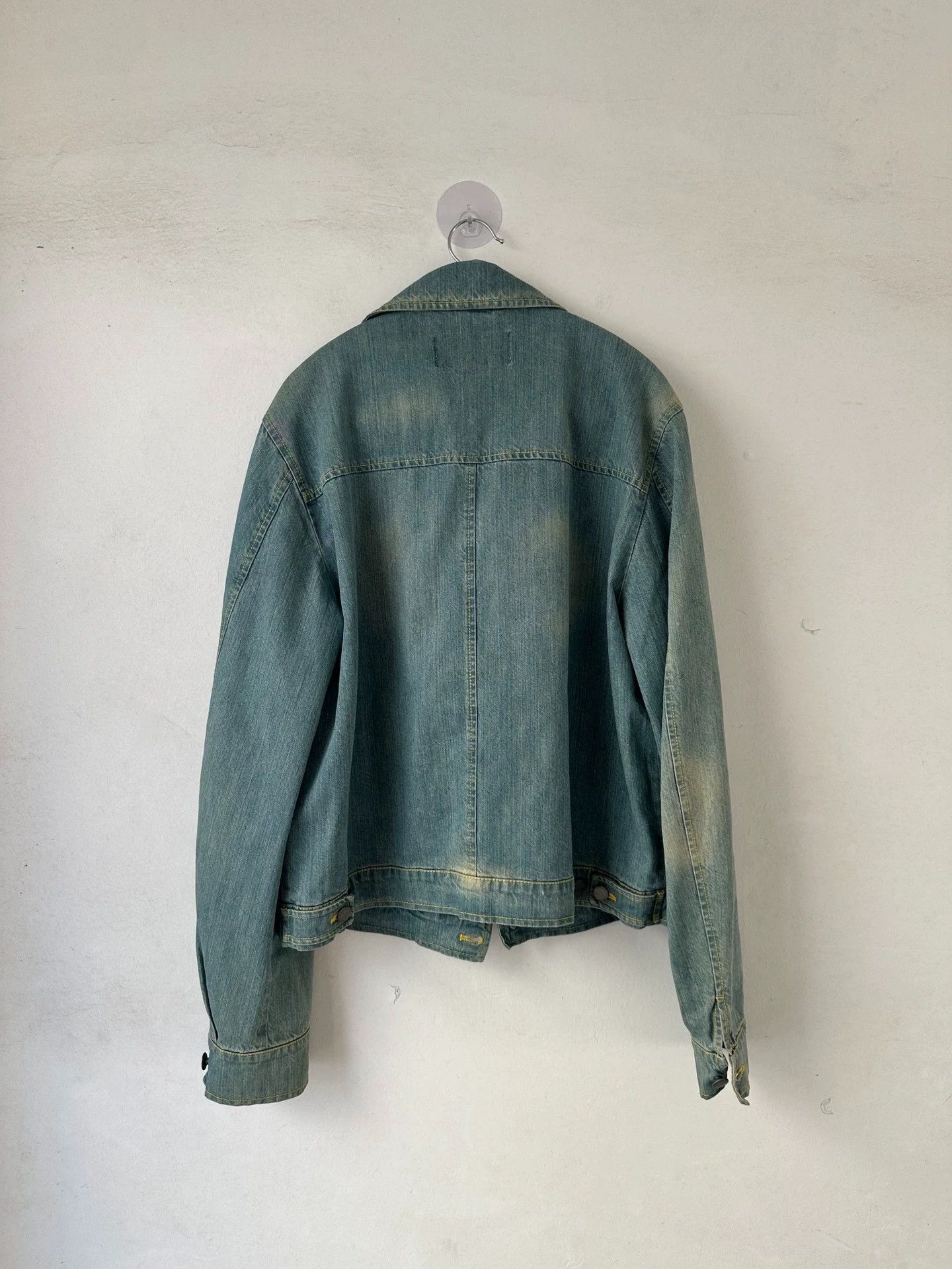 Hussein Chalayan Rare 3 Zip Denim Jacket in Blue Size US M / EU 48-50 / 2 - 5 Thumbnail