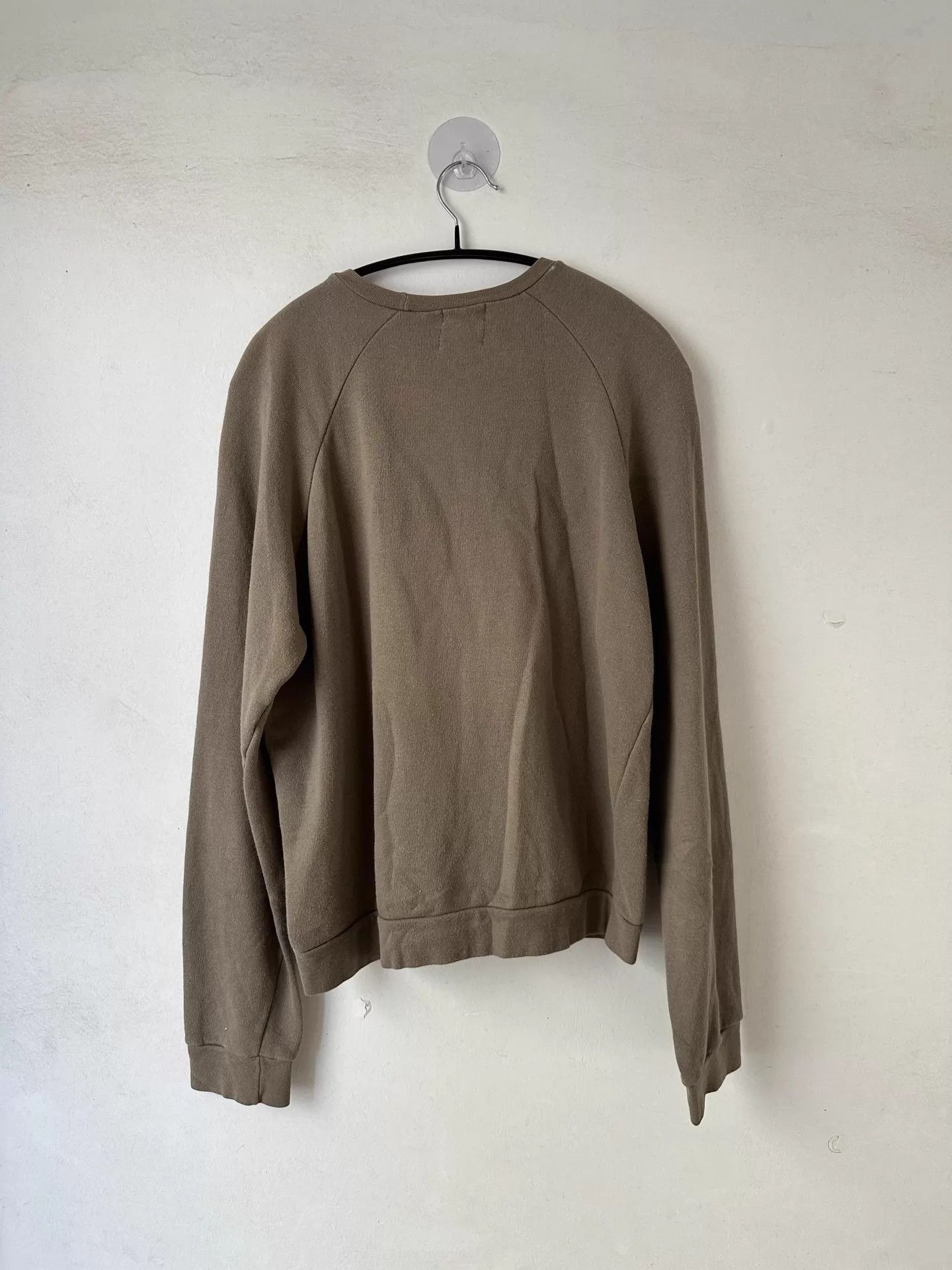 Helmut Lang Dropped-Shoulder Crewneck in Rich Brown Size US M / EU 48-50 / 2 - 3 Thumbnail