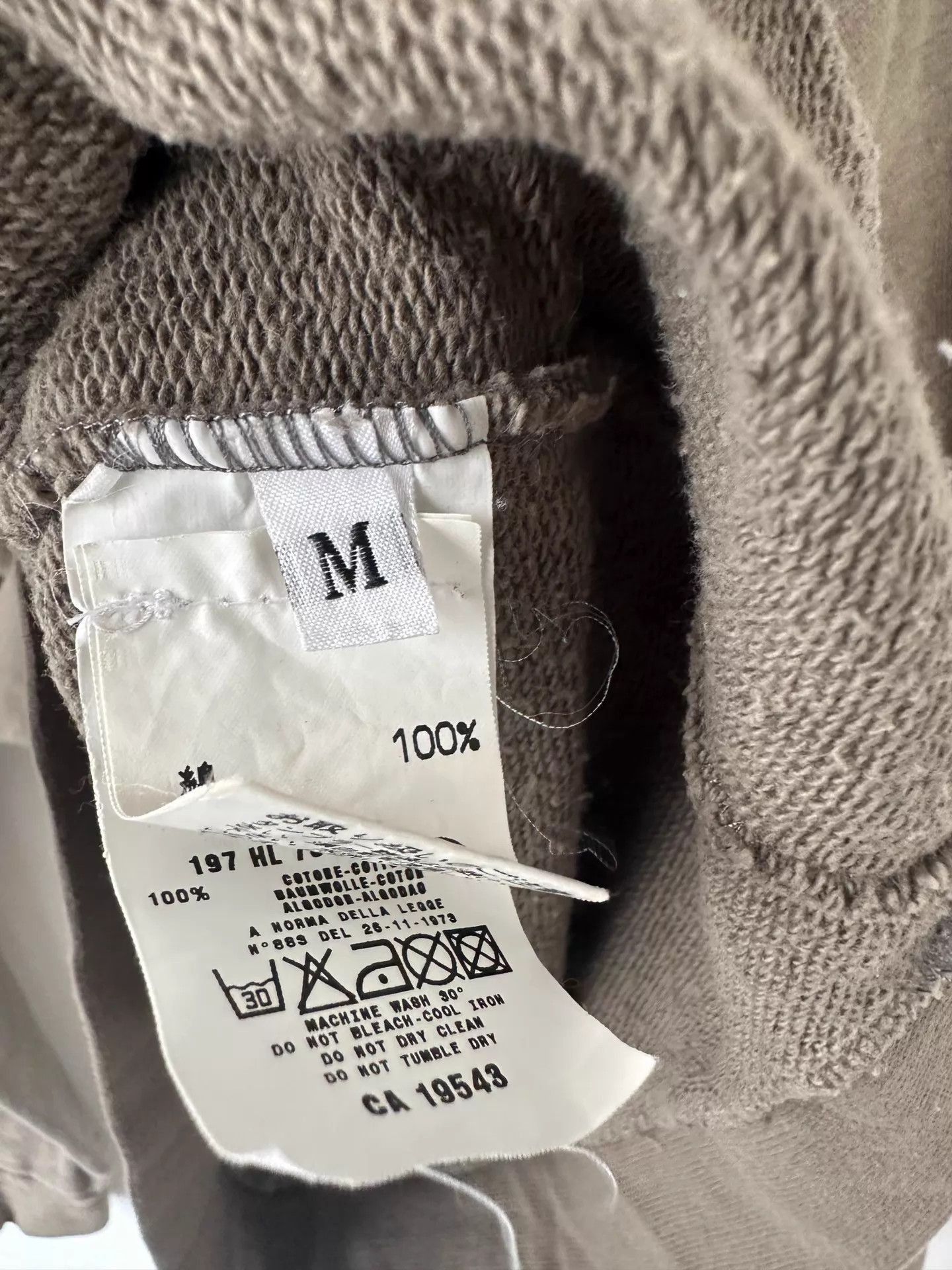 Helmut Lang Dropped-Shoulder Crewneck in Rich Brown Size US M / EU 48-50 / 2 - 5 Thumbnail