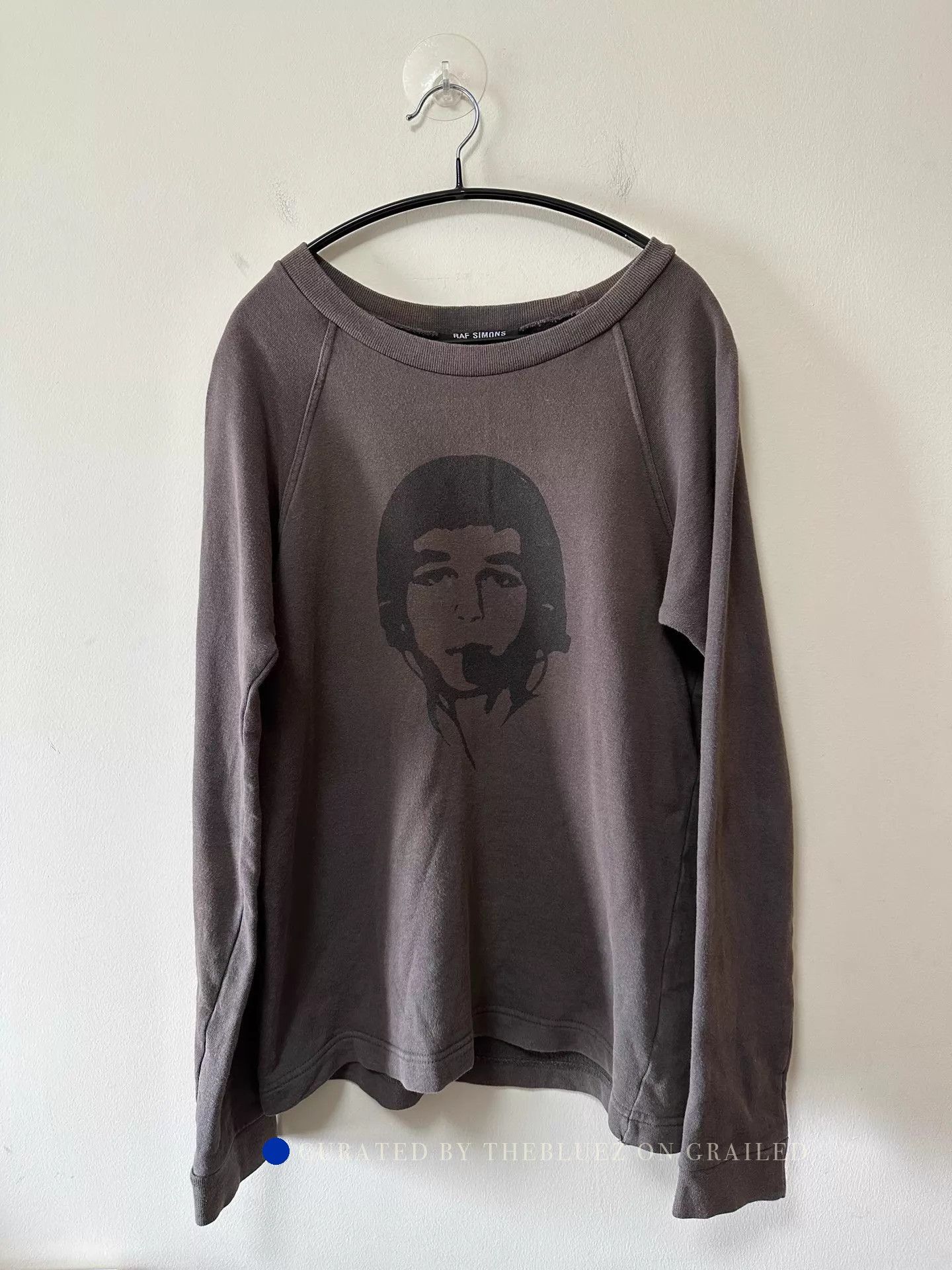 Helmut Lang Dropped-Shoulder Crewneck in Rich Brown Size US M / EU 48-50 / 2 - 7 Thumbnail