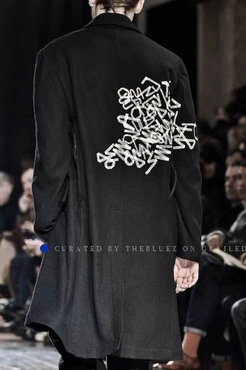 Yohji Yamamoto Black Double Zip Long Coat Size US L / EU 52-54 / 3 - 4 Thumbnail