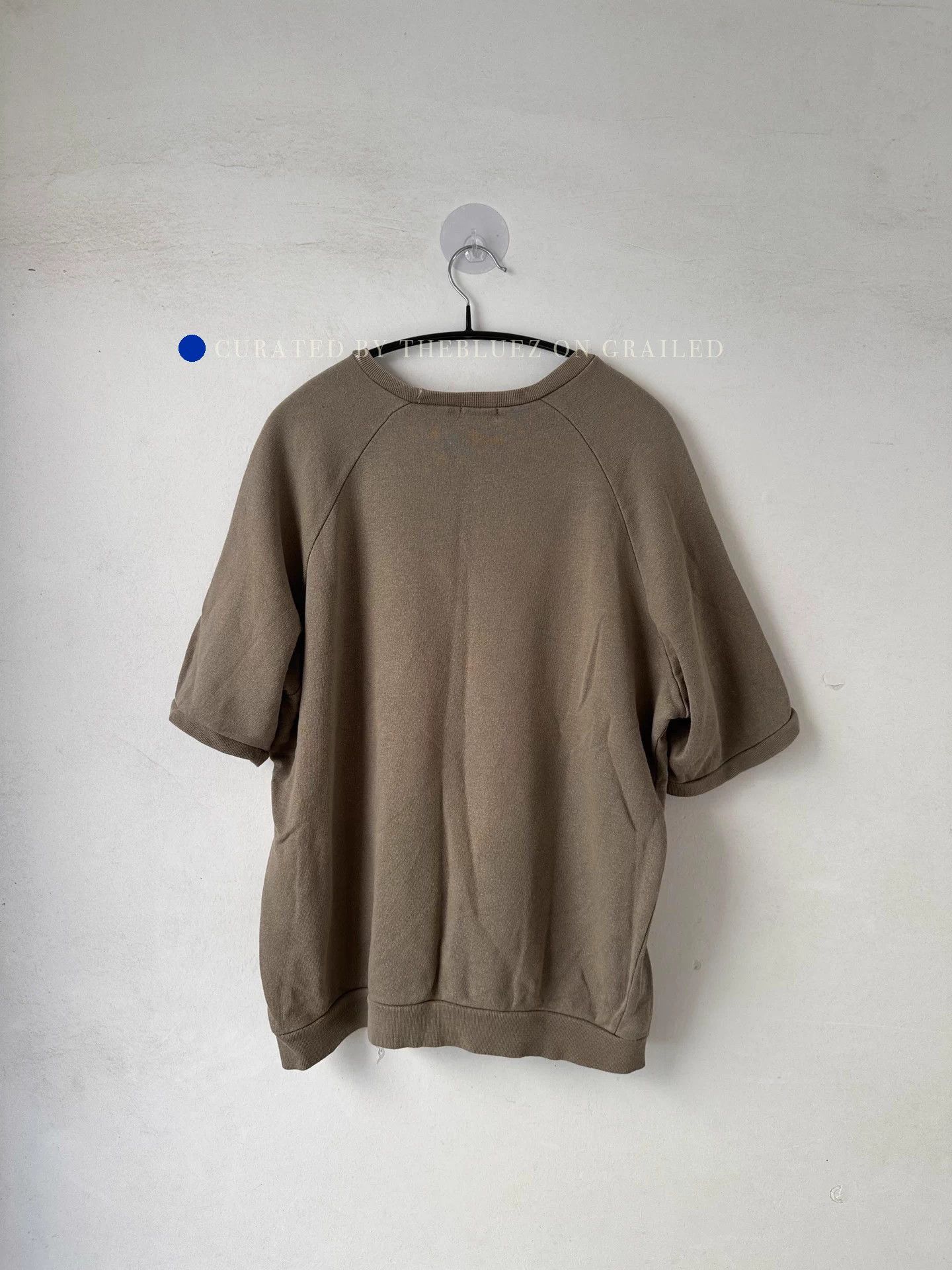 Helmut Lang Vintage Cotton Short Sleeve Vest in Brown Size US L / EU 52-54 / 3 - 3 Thumbnail