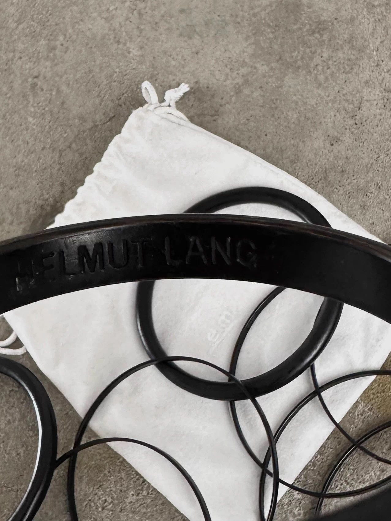 Helmut Lang Vintage Ten-Link Bangle from S/S2003 Size ONE SIZE - 2 Thumbnail