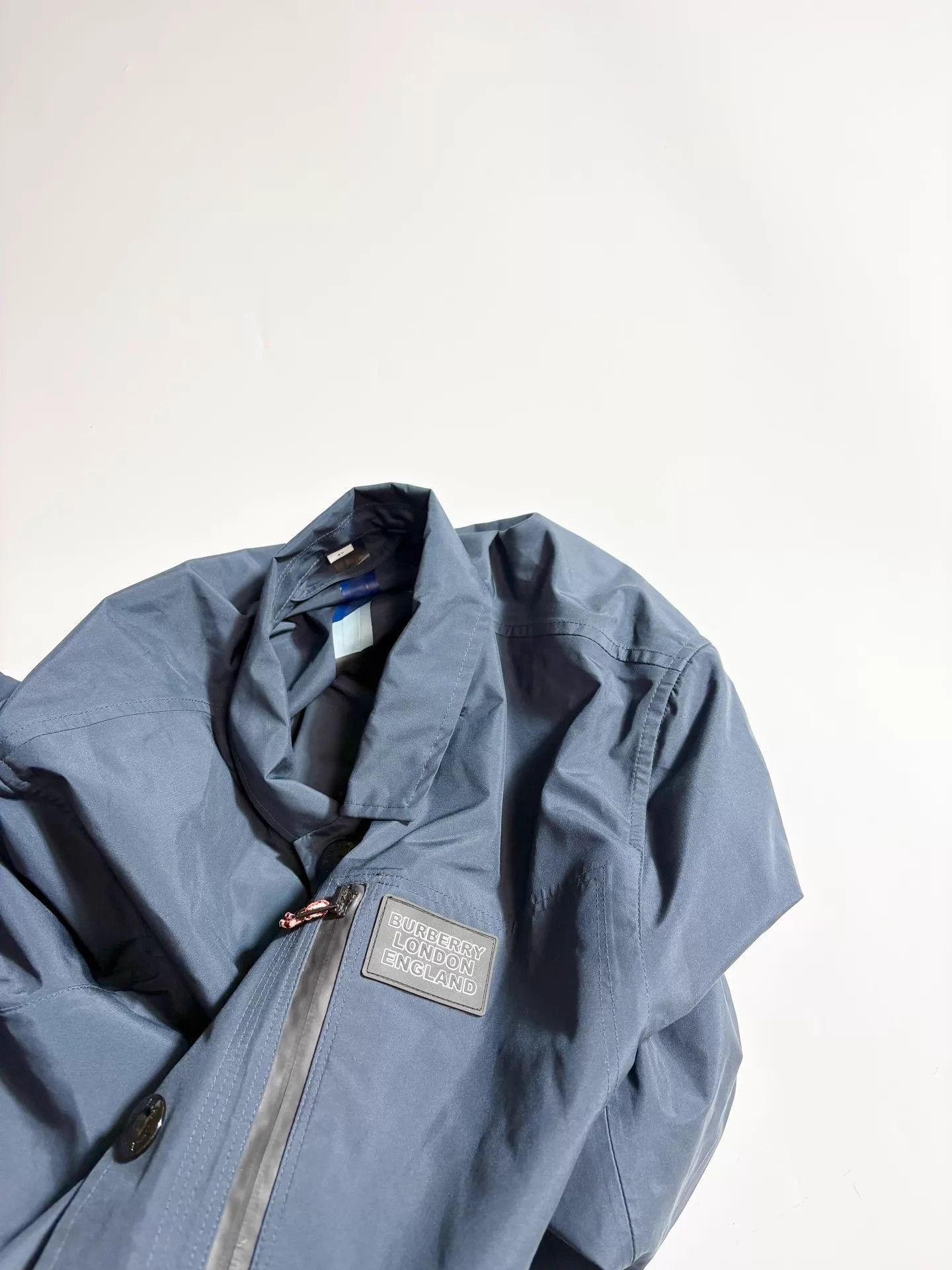 Burberry Vintage Taped Jacket in Blue Size US M / EU 48-50 / 2 - 5 Thumbnail