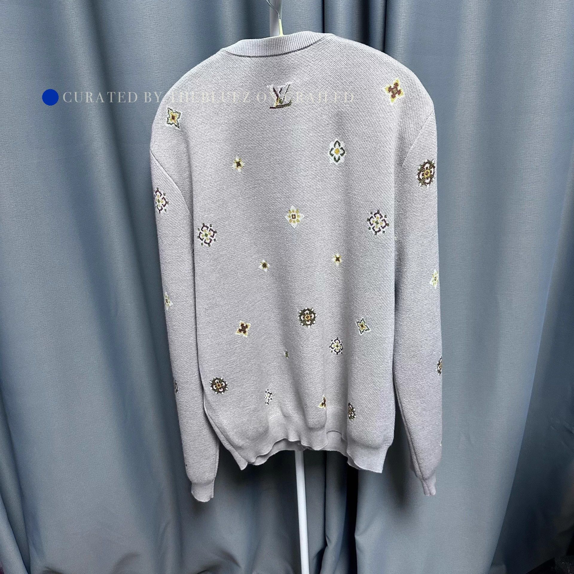 Louis Vuitton Beige Collarless Knit Jacket Size US XL / EU 56 / 4 - 2 Thumbnail