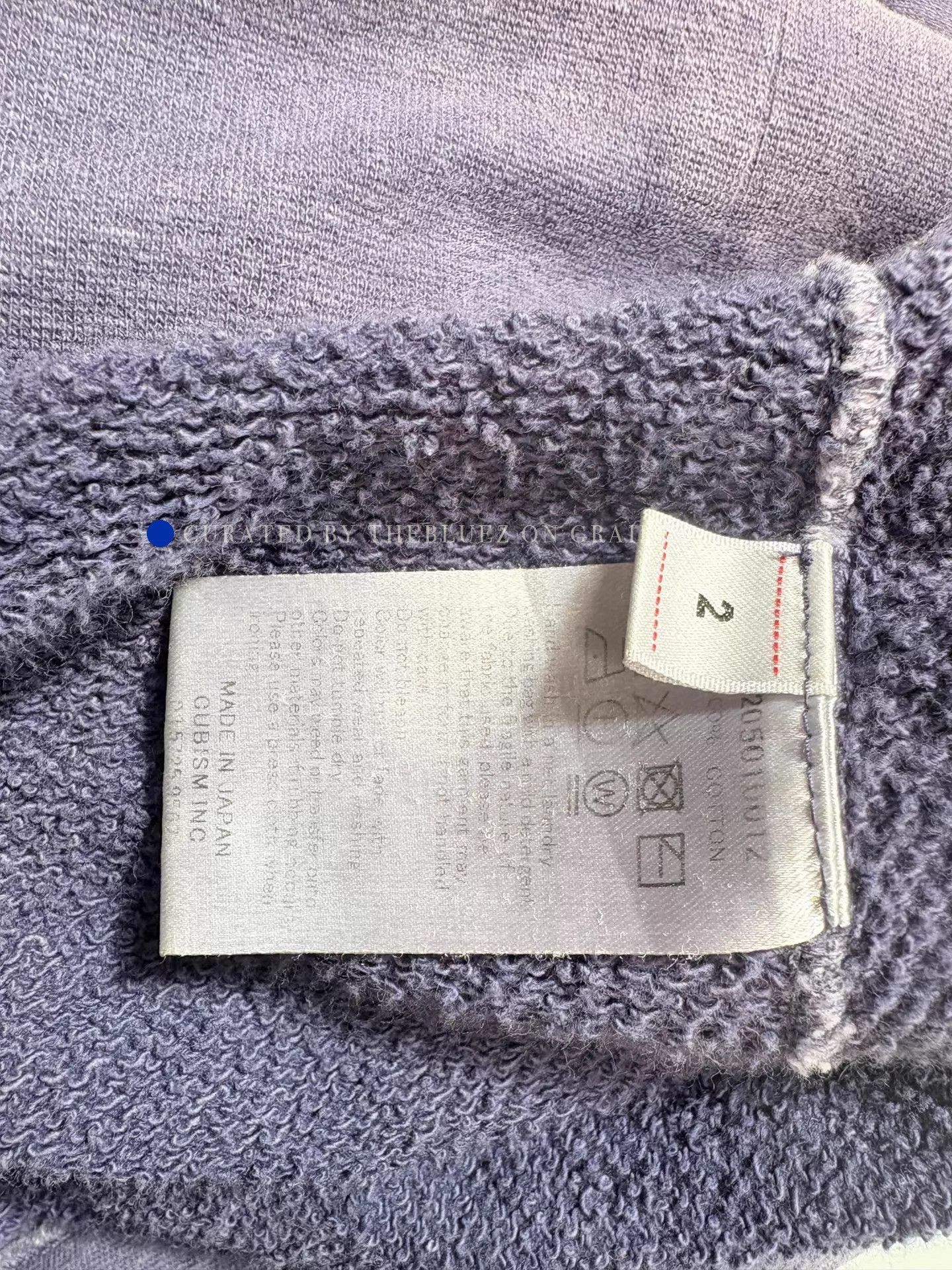 Visvim Tie-Dye Purple Hoodie in Excellent Condition Size US M / EU 48-50 / 2 - 4 Thumbnail