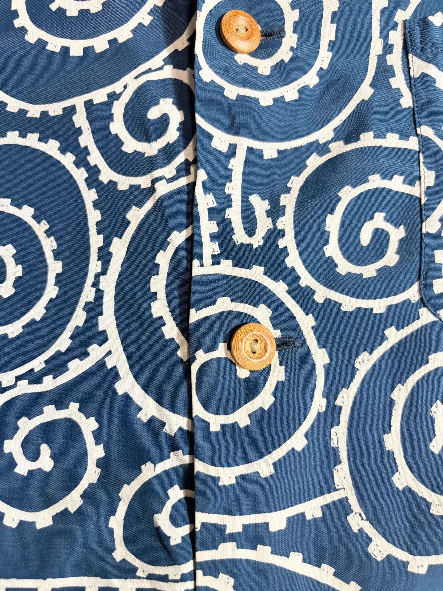 Visvim Karakusa Pattern Button-Up Shirt, Size M Size US M / EU 48-50 / 2 - 3 Thumbnail