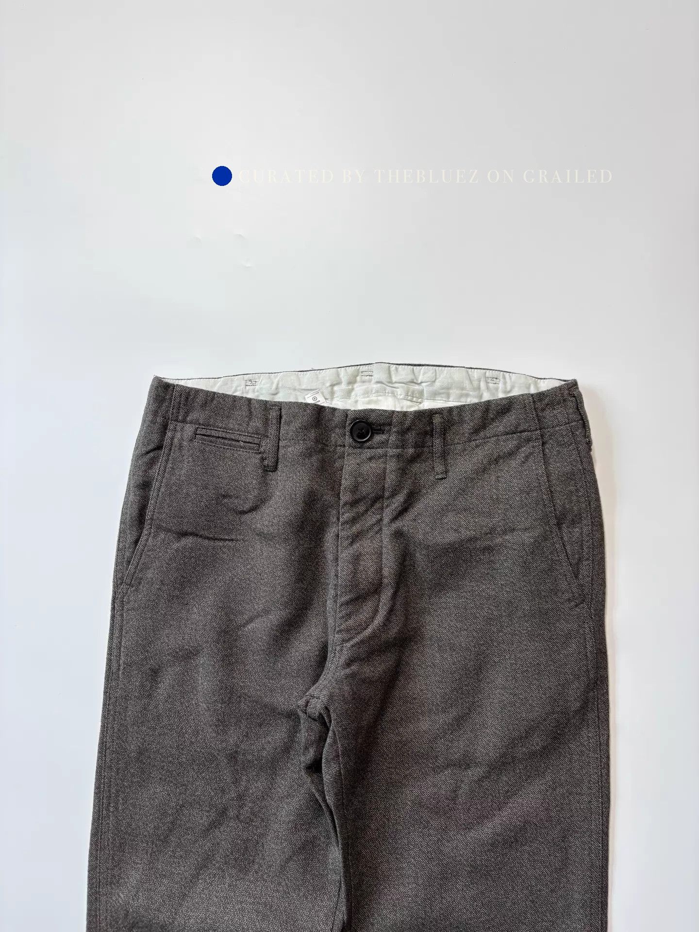 Visvim Wool Blend Cropped Pants in Brown Size US 34 / EU 50 - 2 Thumbnail