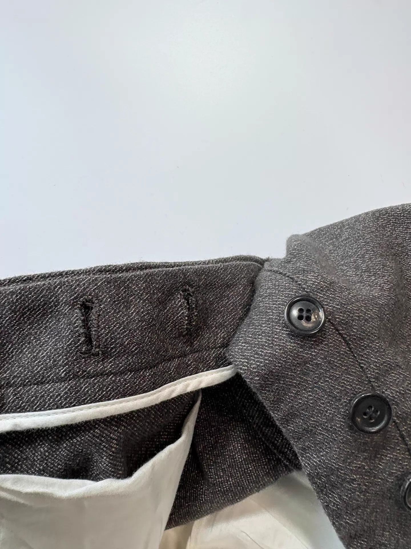 Visvim Wool Blend Cropped Pants in Brown Size US 34 / EU 50 - 6 Thumbnail