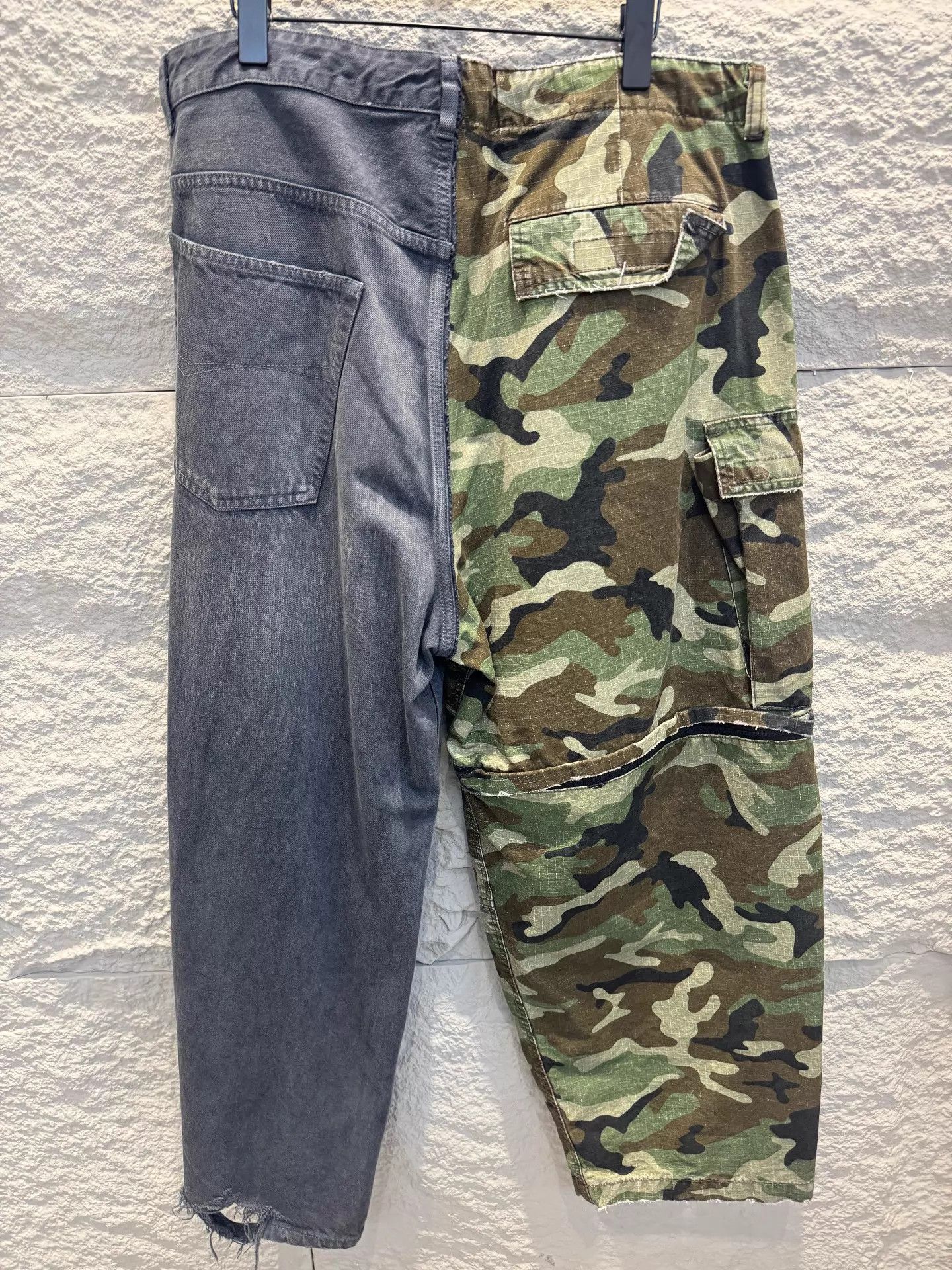 Balenciaga Color Blocked Cargo Pants Size US 30 / EU 46 - 3 Thumbnail
