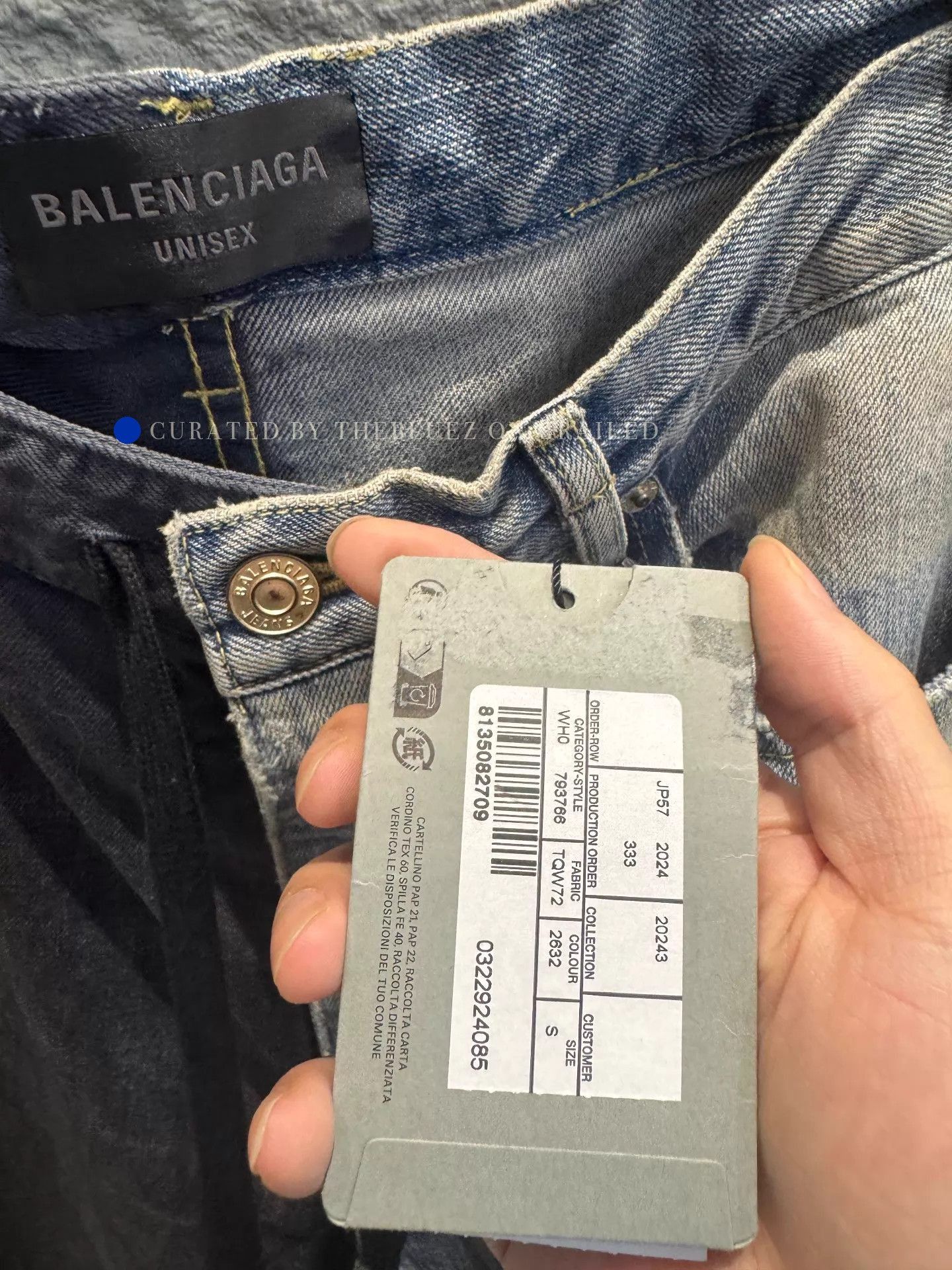 Balenciaga Latest Multi Jeans with Tags Size US 30 / EU 46 - 2 Thumbnail