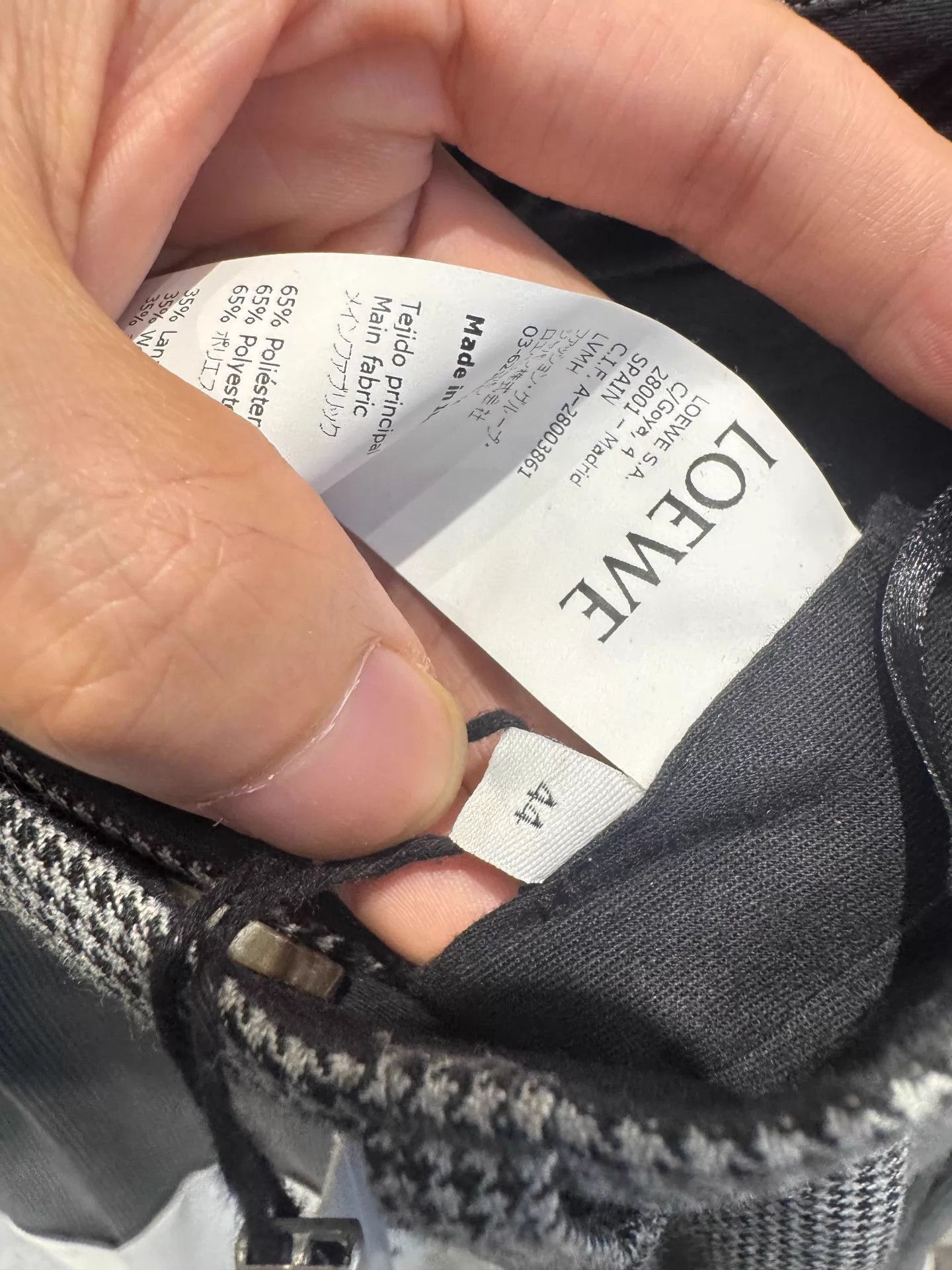 Loewe Color Blocked Check Shorts Size US 28 / EU 44 - 4 Thumbnail