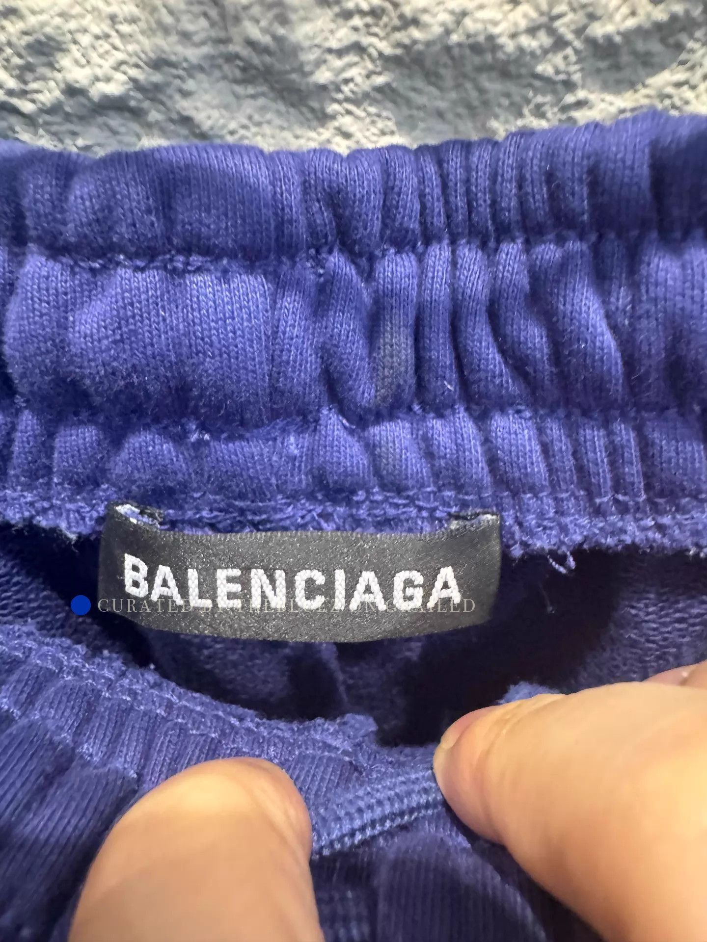 Balenciaga Eye-Catching Purple Logo Shorts Size US 32 / EU 48 - 3 Thumbnail