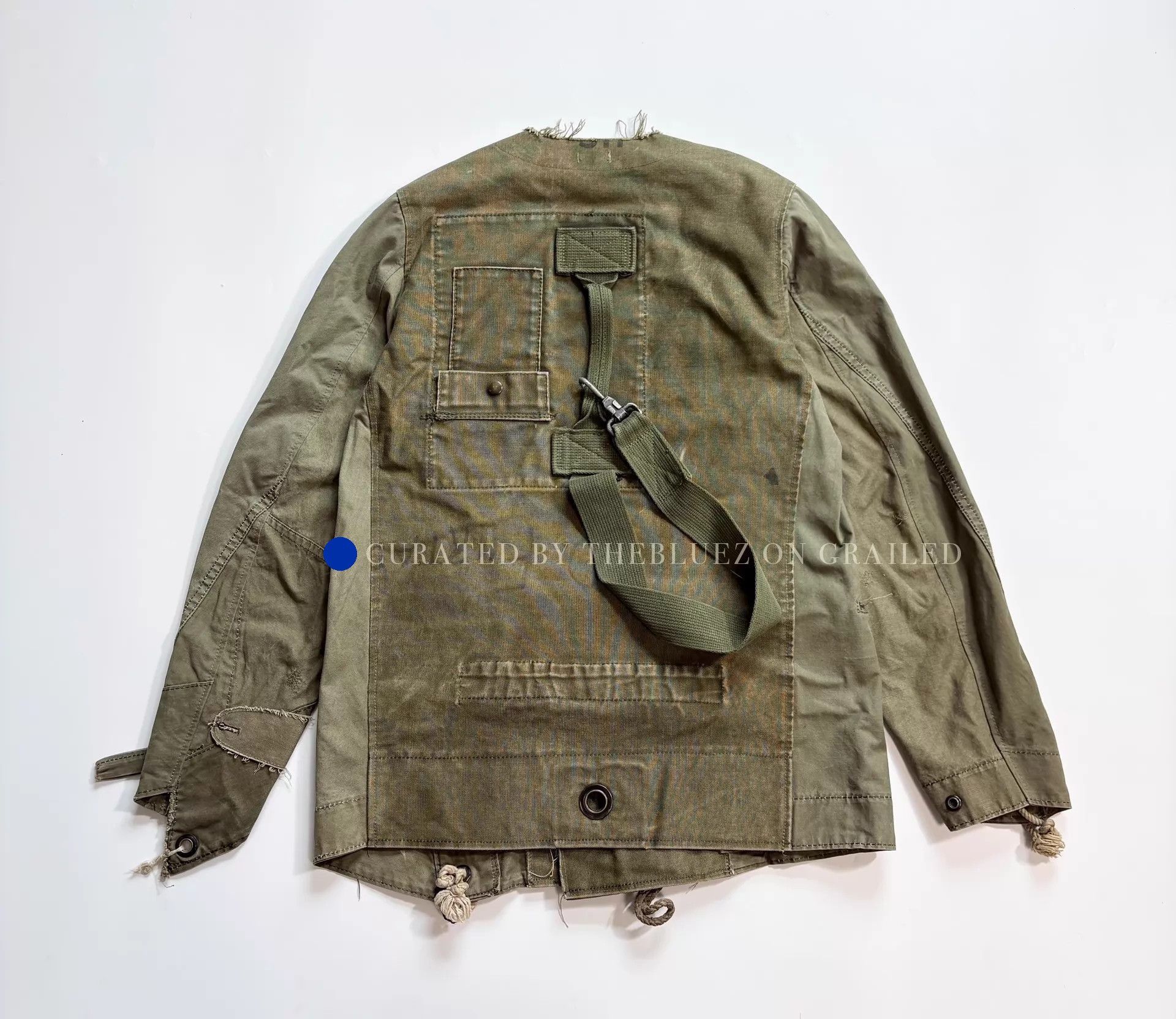 Old Park Vintage-Inspired Patchwork Green Jacket Size US S / EU 44-46 / 1 - 2 Thumbnail