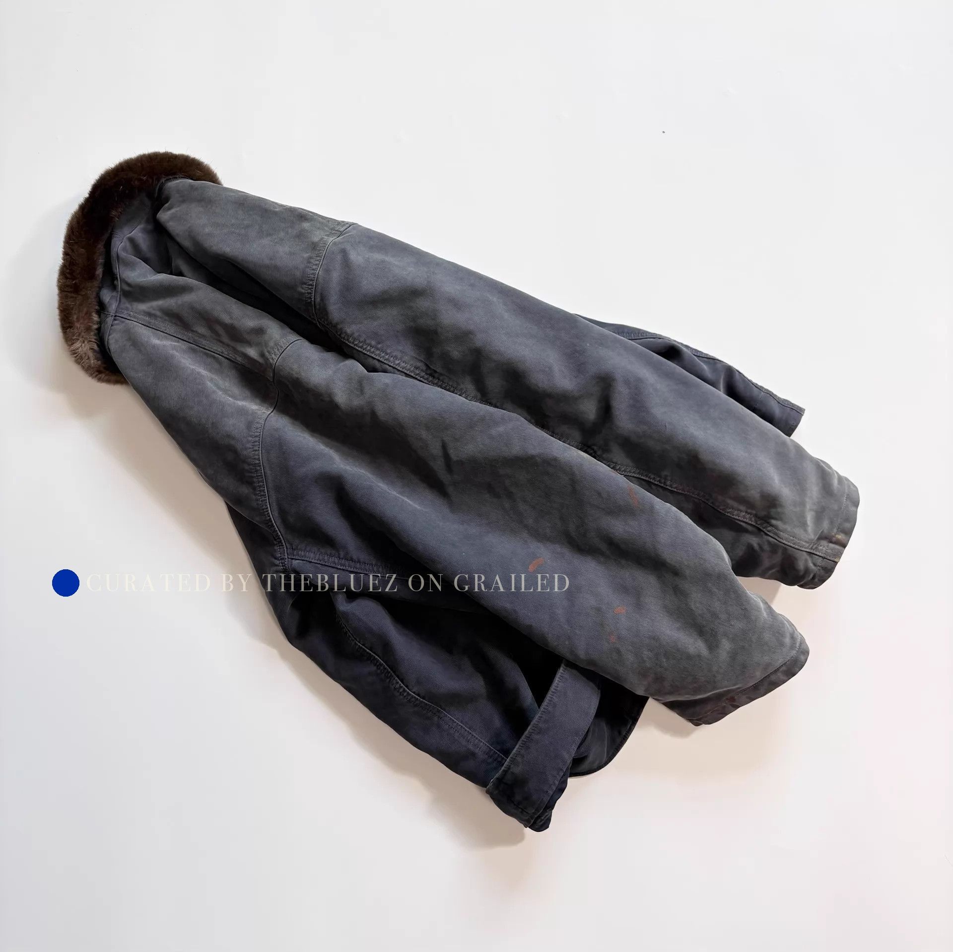 Visvim Distressed Black Chief Deckhand Coat Size US S / EU 44-46 / 1 - 2 Thumbnail