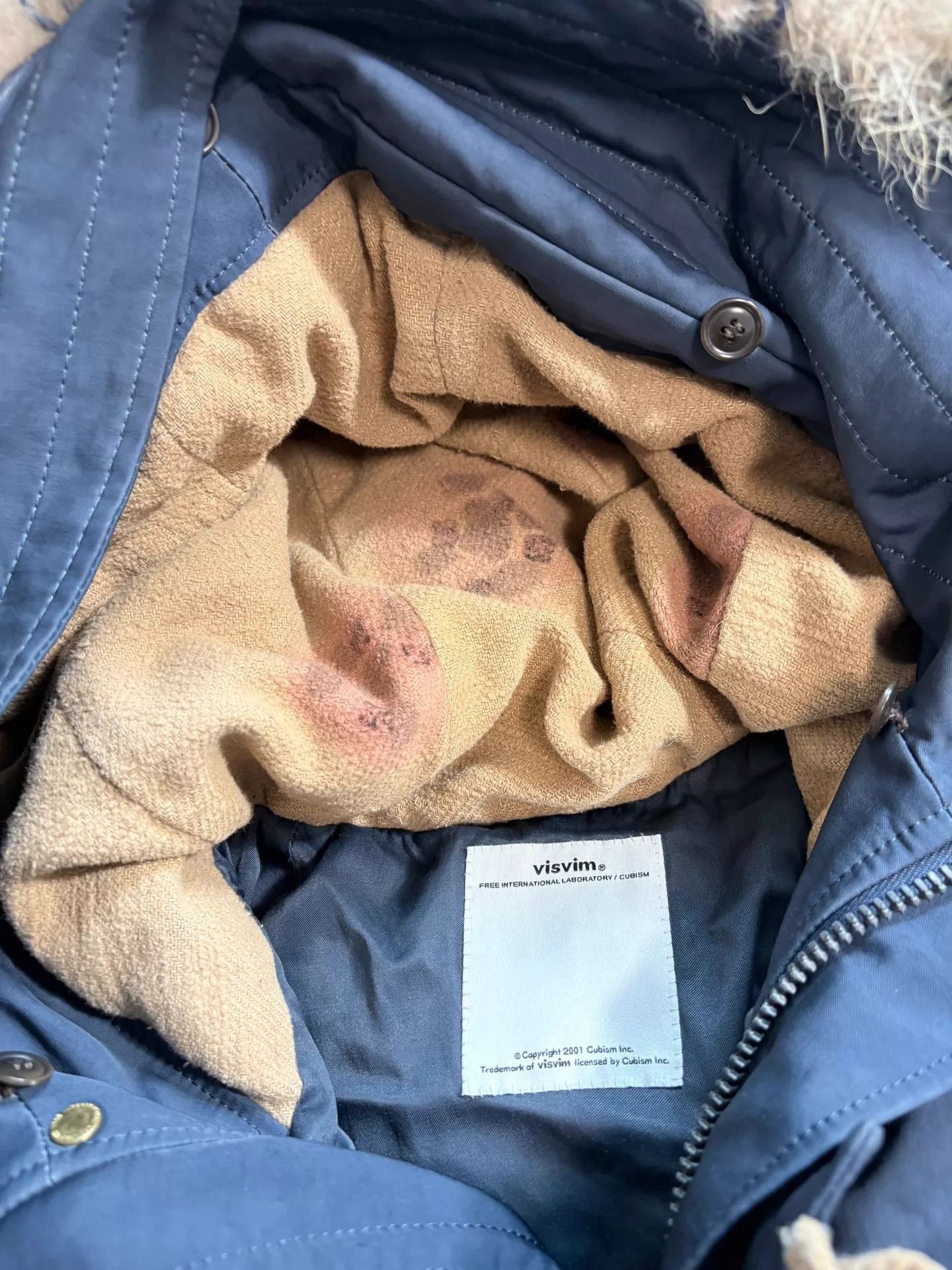 Visvim Gradient Dyed Down Coat in Multi Color Size US M / EU 48-50 / 2 - 3 Thumbnail