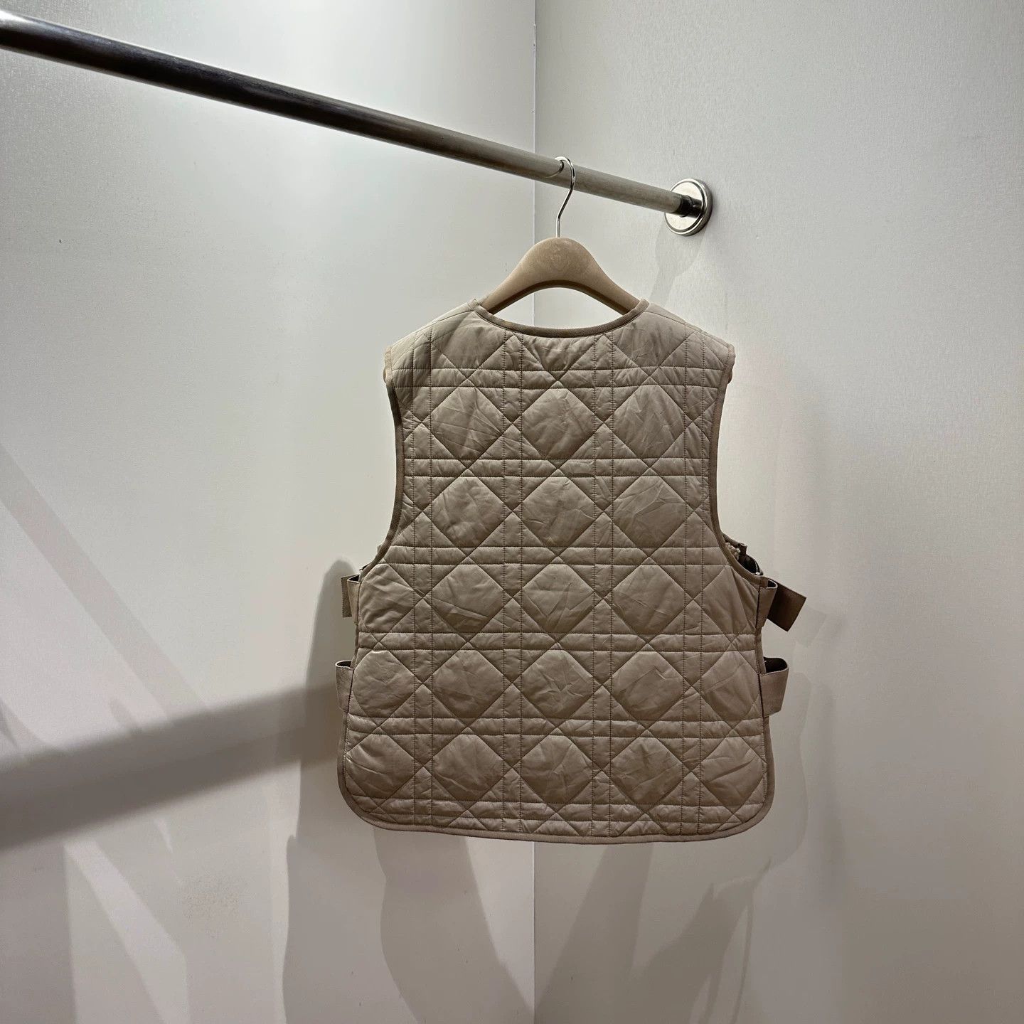 Christian Dior Monsieur Reversible Logo Bees Teddy Vest Size US M / EU 48-50 / 2 - 2 Thumbnail