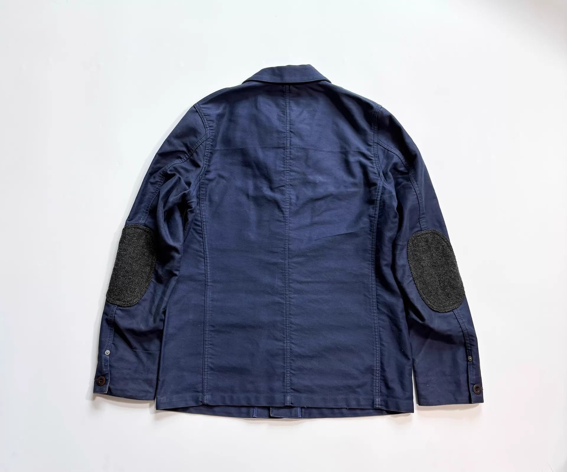 Junya Watanabe French Moleskin Work Jacket in Blue Size US S / EU 44-46 / 1 - 2 Thumbnail