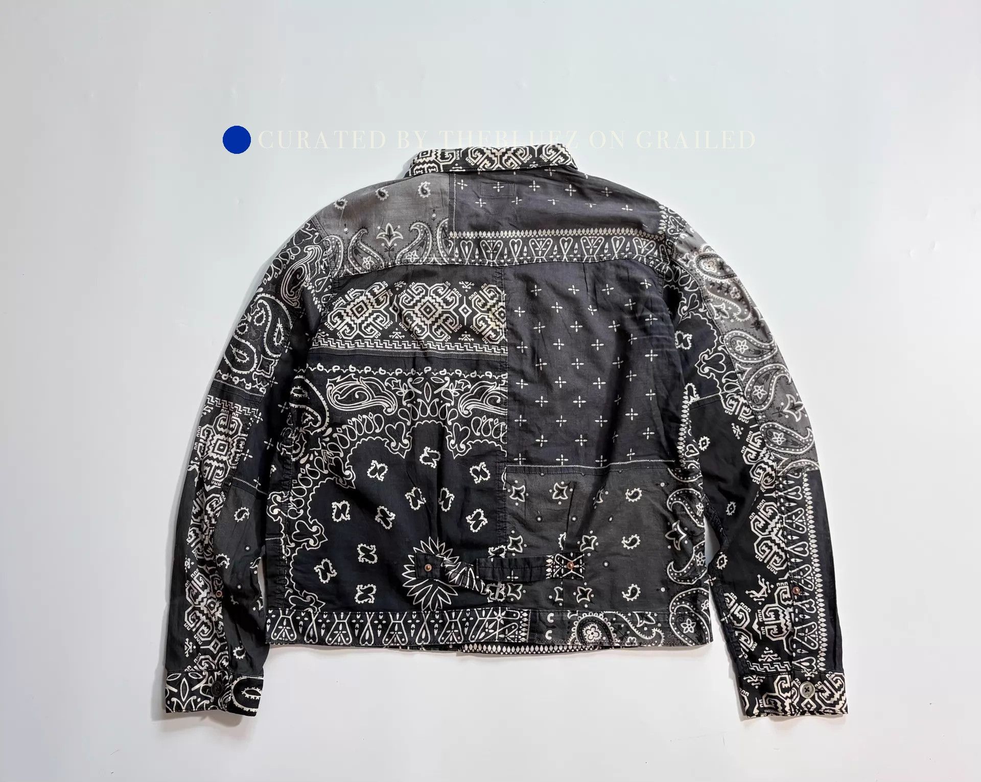 Kapital Distressed Multi-Color Floral Button-Up Shirt Size US M / EU 48-50 / 2 - 3 Thumbnail
