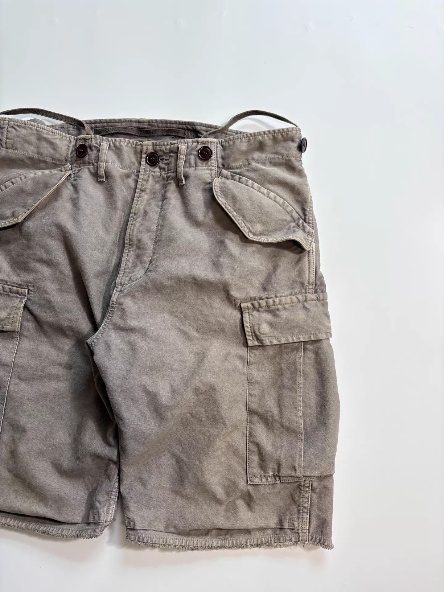 Visvim Rare Army-Inspired Brown Eiger Sanction Shorts Size US 32 / EU 48 - 3 Thumbnail