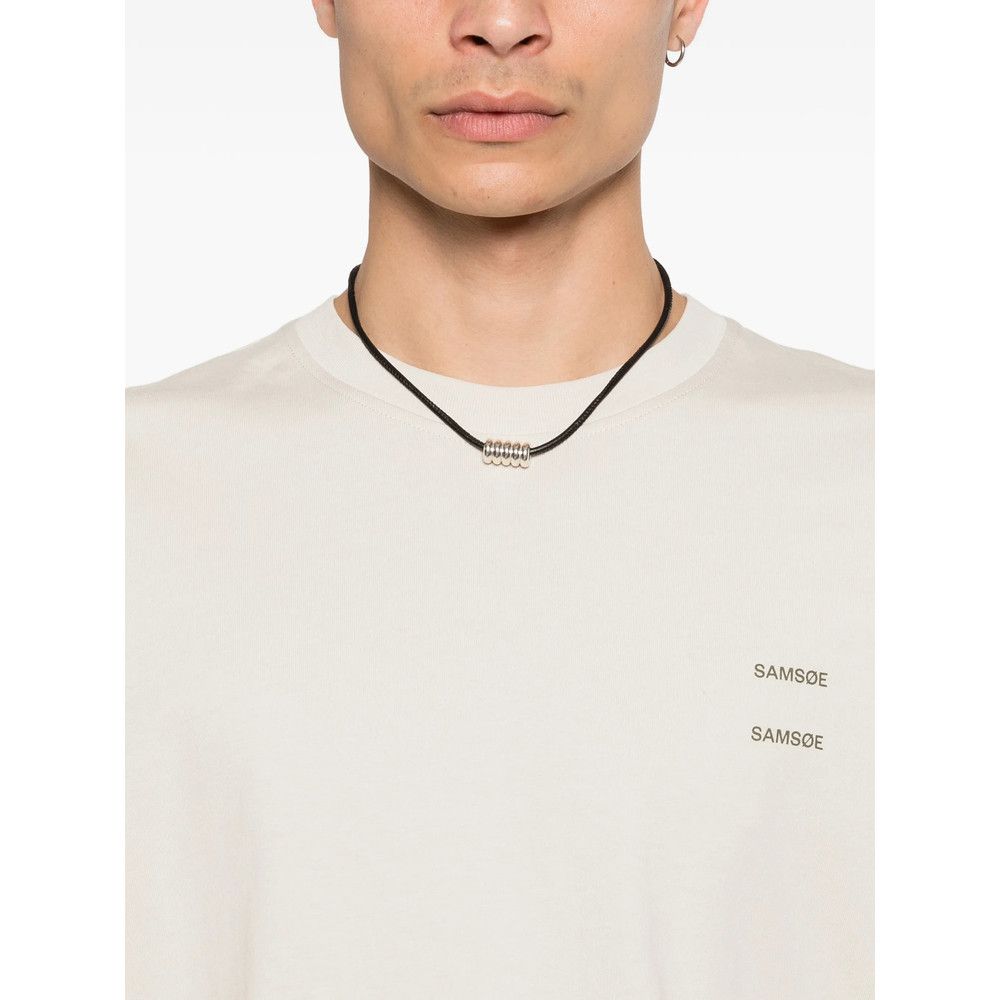Samsoe Samsoe Samsoe Samsoe NEUTRALS T-Shirts & Vests - T-Shirts Size US M / EU 48-50 / 2 - 3 Thumbnail