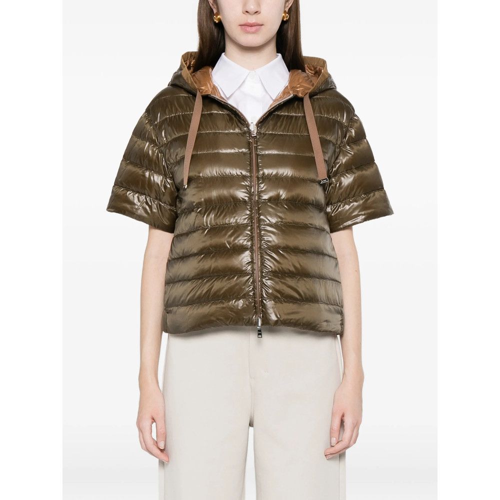 Herno Herno NEUTRALS Jackets - Puffer Jackets Size L / US 10 / IT 46 - 4 Thumbnail