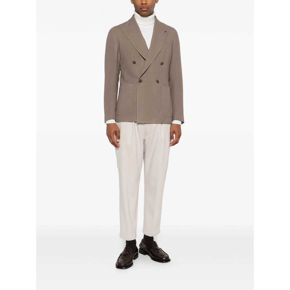 Tagliatore Tagliatore BROWN Jackets - Blazers Size US M / EU 48-50 / 2 - 3 Thumbnail