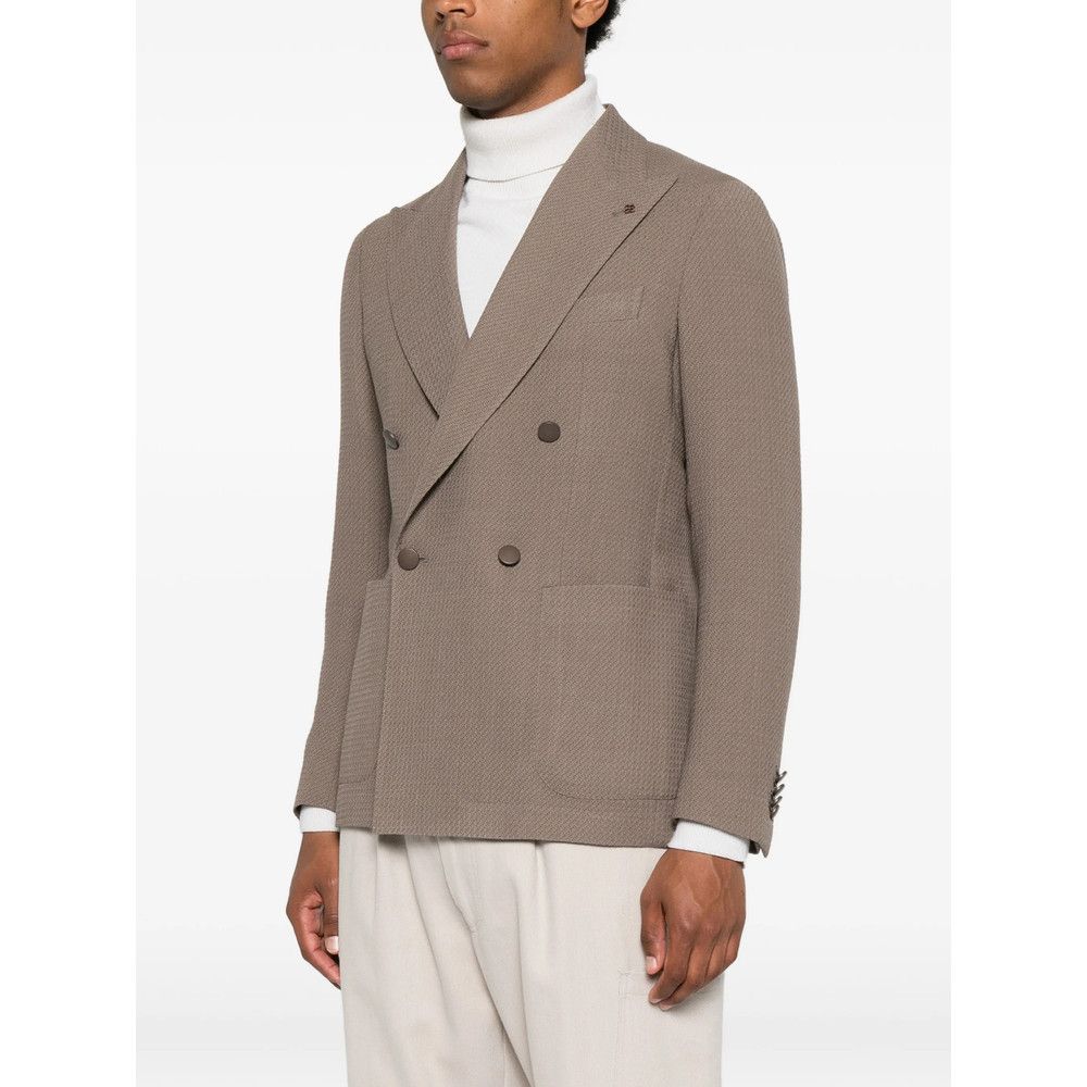 Tagliatore Tagliatore BROWN Jackets - Blazers Size US M / EU 48-50 / 2 - 2 Thumbnail