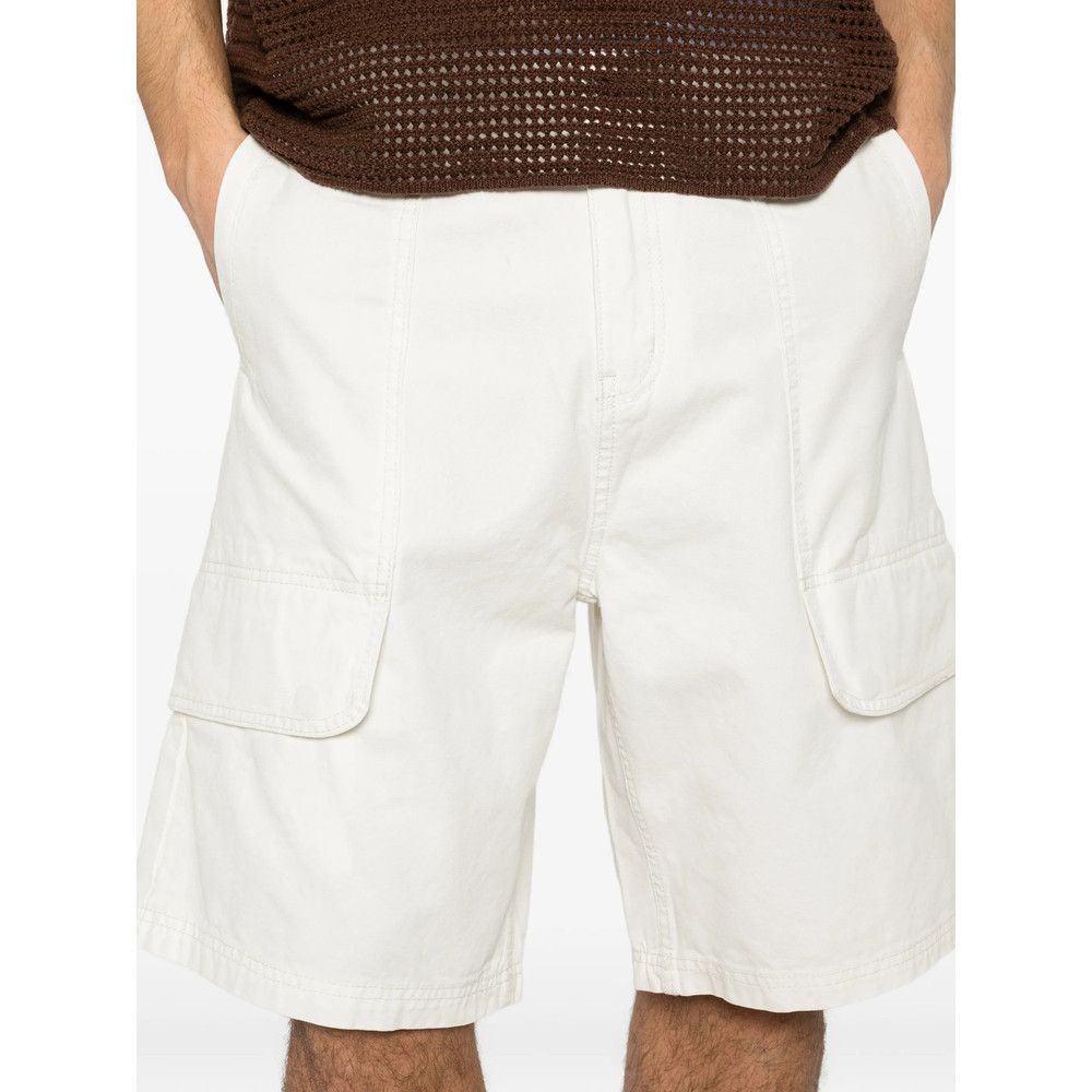 Arte Antwerp Arte Antwerp WHITE Shorts - Cargo Shorts Size US 28 / EU 44 - 2 Thumbnail