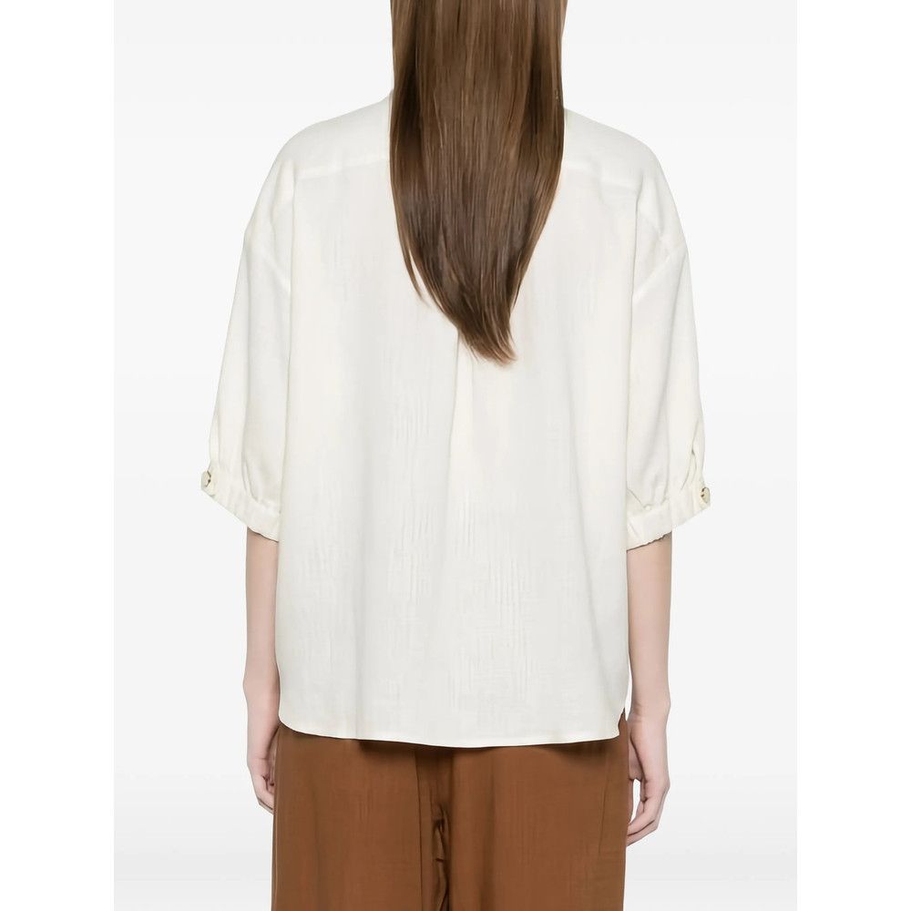 Herno Herno NEUTRALS Tops - Shirts Size S / US 4 / IT 40 - 2 Thumbnail