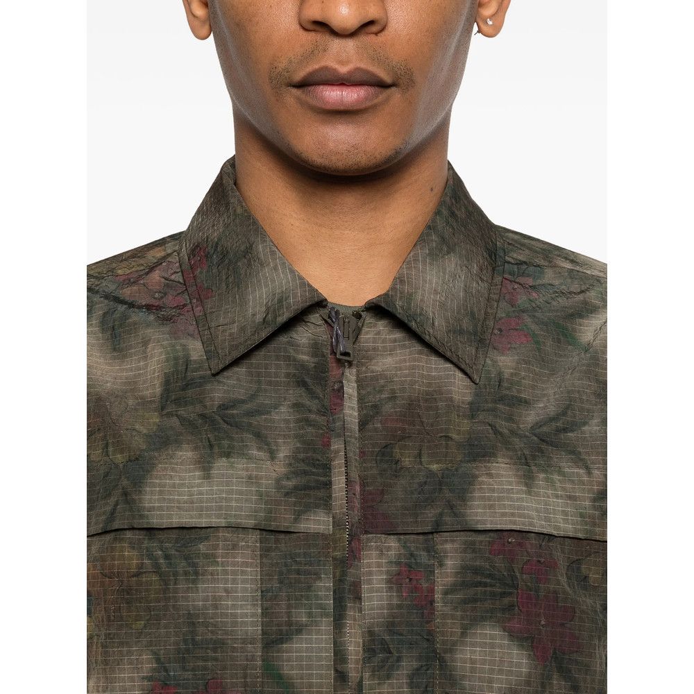 Herno Herno GREEN Jackets - Shirt Jackets Size US M / EU 48-50 / 2 - 2 Thumbnail