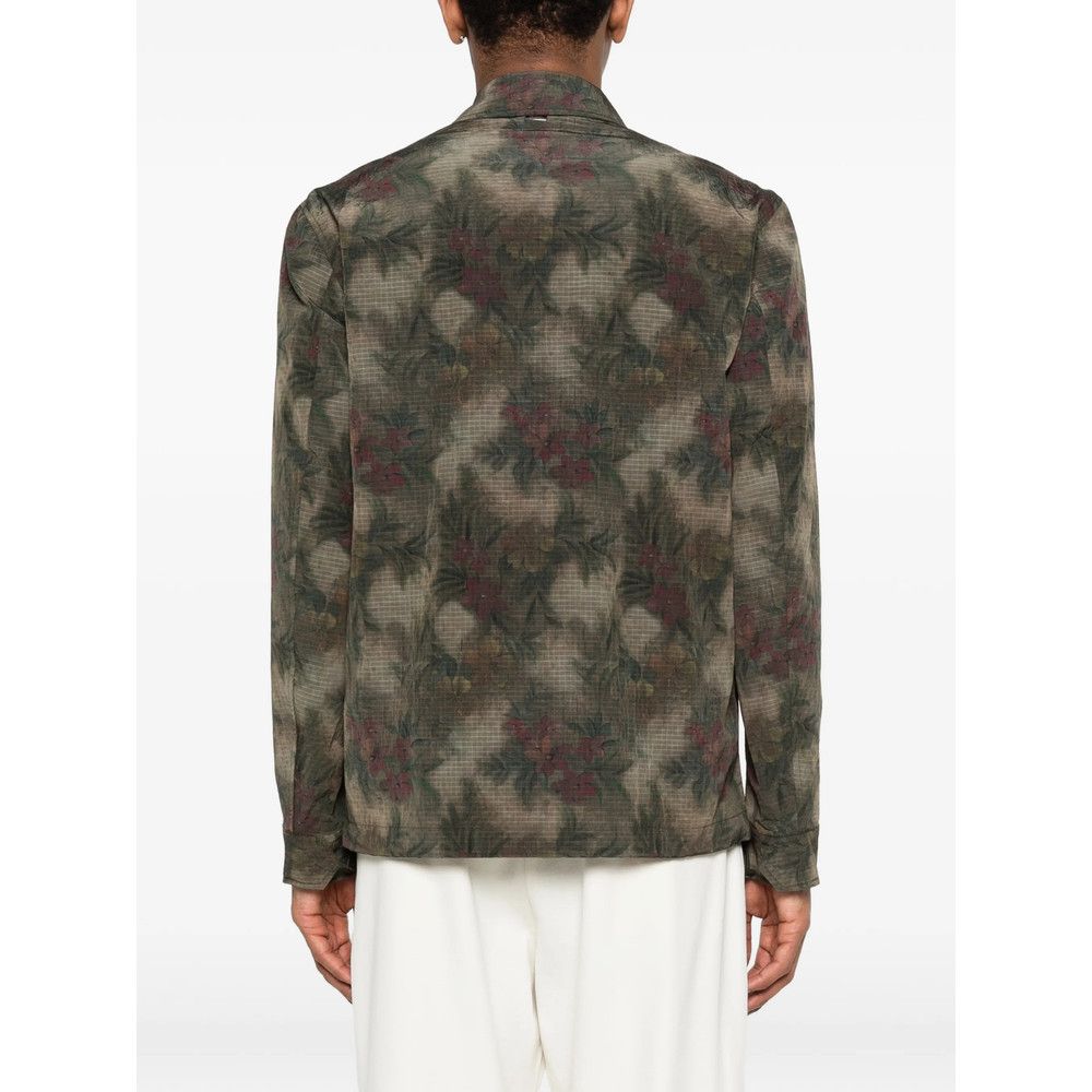 Herno Herno GREEN Jackets - Shirt Jackets Size US L / EU 52-54 / 3 - 5 Thumbnail