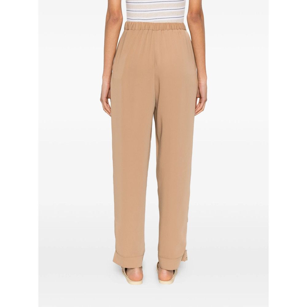 Herno Herno NEUTRALS Trousers - Straight Trousers Size 27" / US 4 / IT 40 - 2 Thumbnail