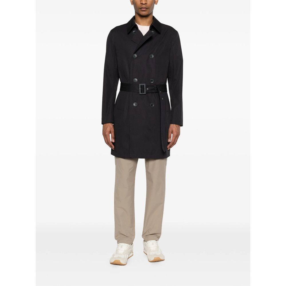 Herno Herno BLUE Coats - Trench Coats Size US XL / EU 56 / 4 - 2 Thumbnail