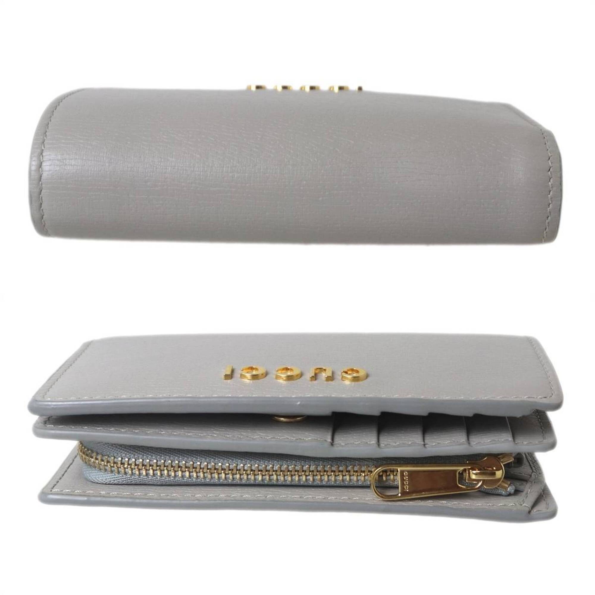 Gucci GUCCI bi-fold wallet, light gray, 772640 2149 Size ONE SIZE - 4 Thumbnail