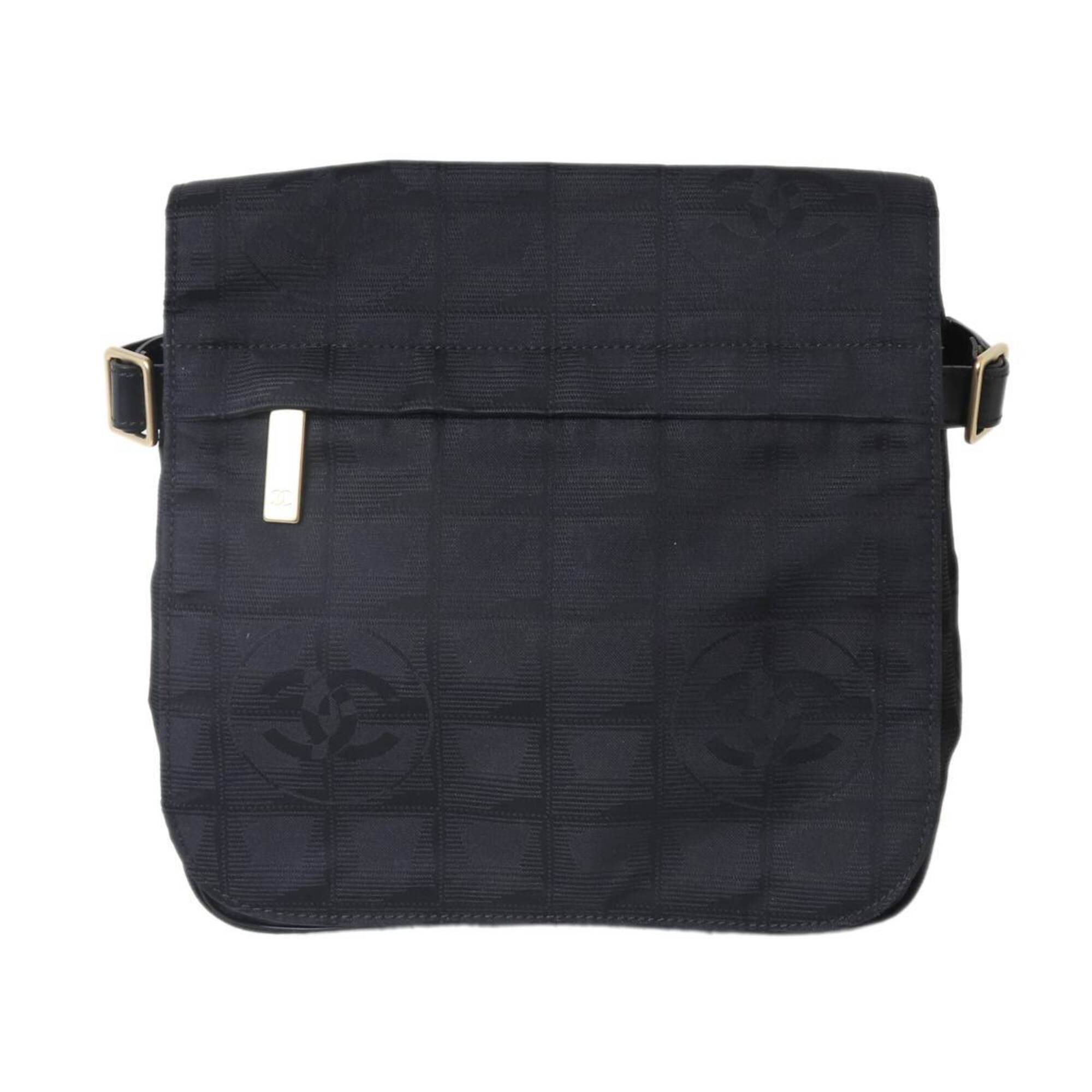 Chanel Chanel Shoulder Bag, New Travel Line, Black, 9954395 Size ONE SIZE - 2 Thumbnail
