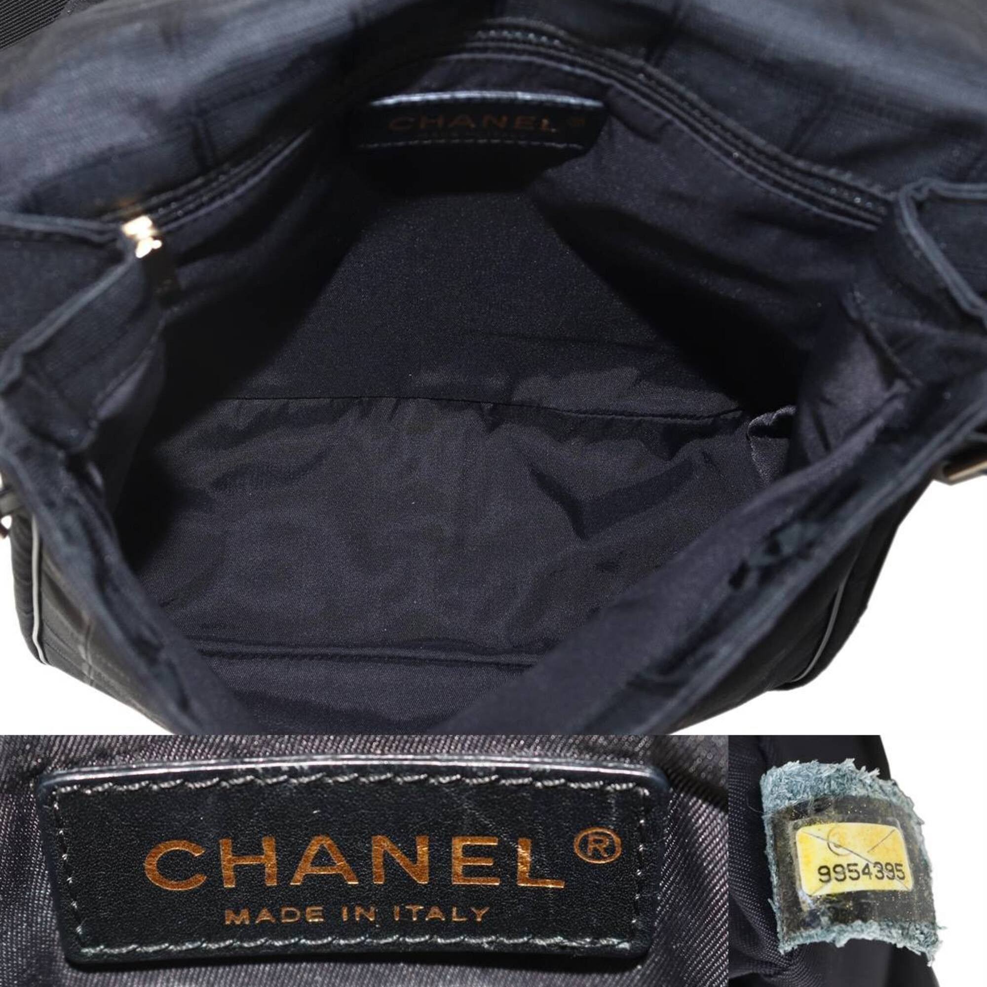 Chanel Chanel Shoulder Bag, New Travel Line, Black, 9954395 Size ONE SIZE - 8 Thumbnail