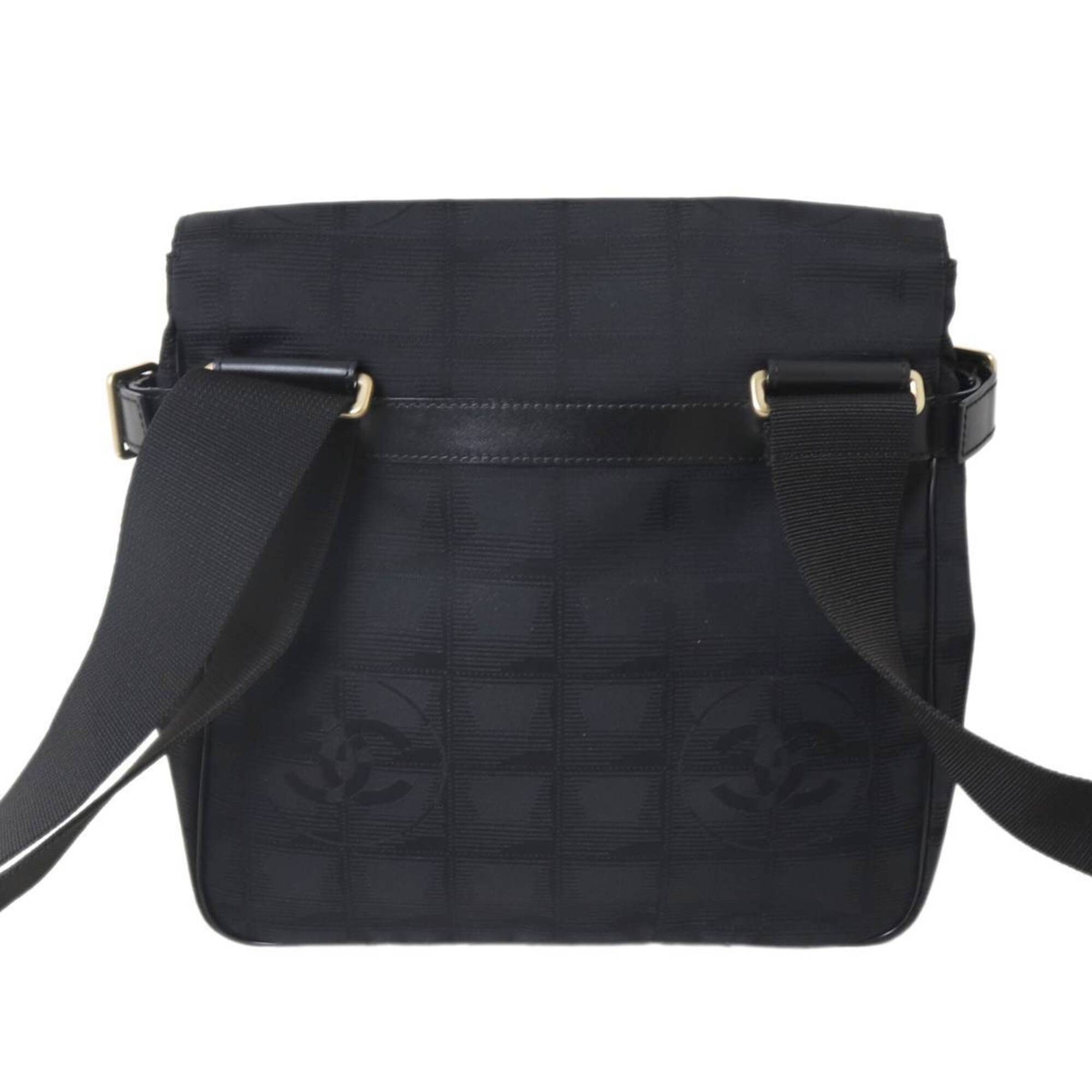 Chanel Chanel Shoulder Bag, New Travel Line, Black, 9954395 Size ONE SIZE - 3 Thumbnail