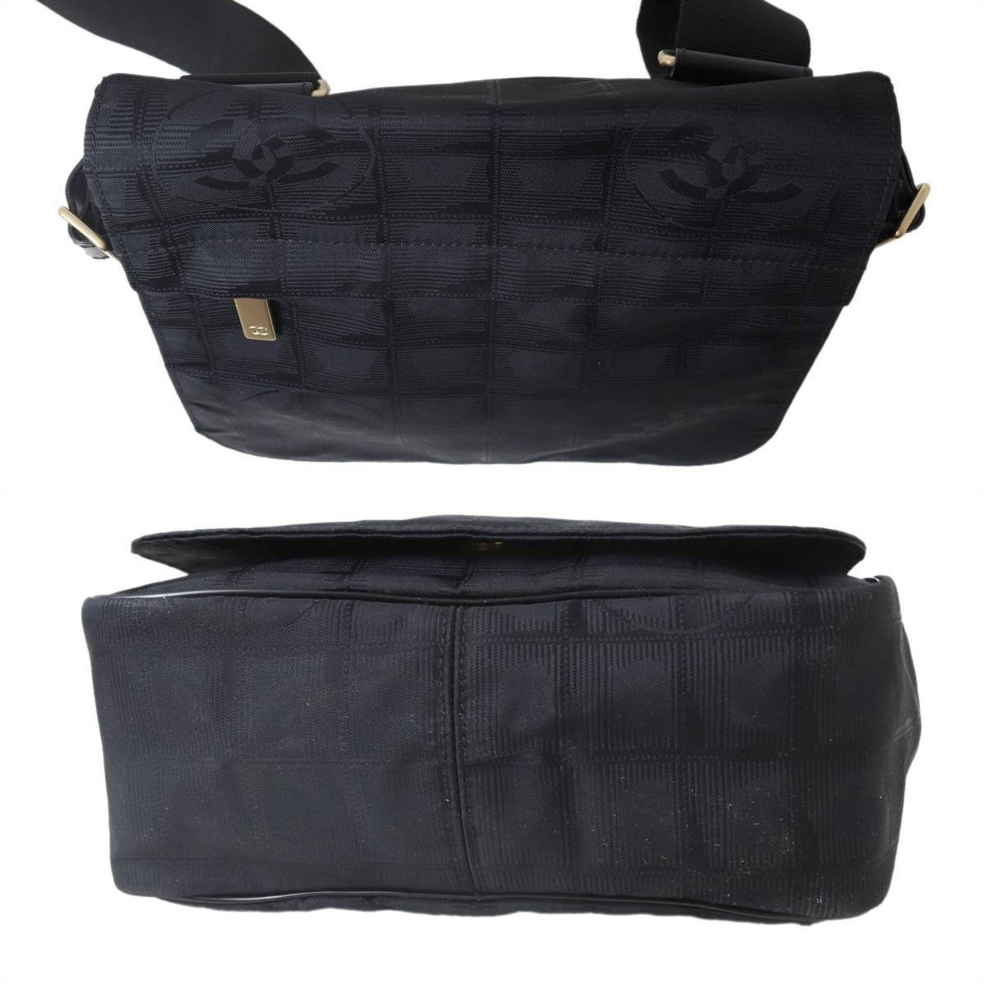 Chanel Chanel Shoulder Bag, New Travel Line, Black, 9954395 Size ONE SIZE - 5 Thumbnail