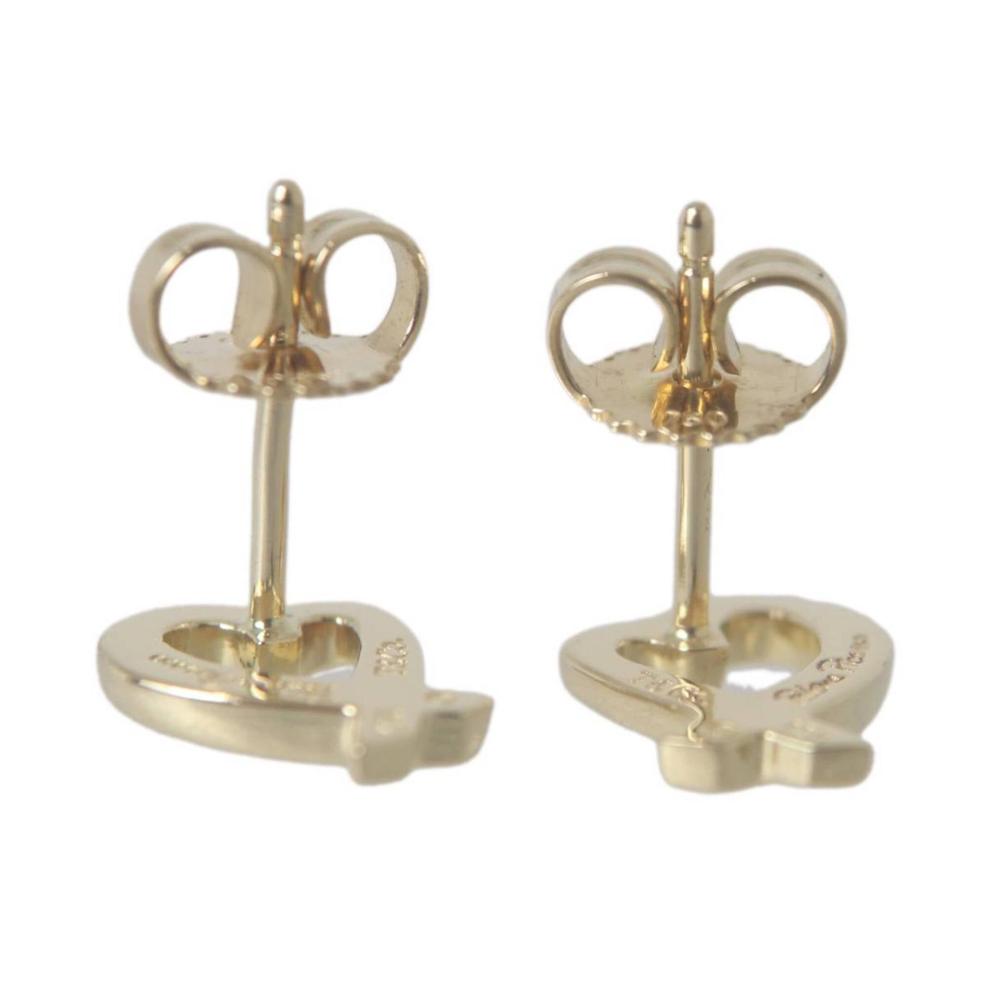 Tiffany & Co. Tiffany & Co. Loving Heart Earrings, 18K Gold (stamped 750). Weight: Approx. 1.2g (per earring) Size ONE SIZE - 2 Thumbnail