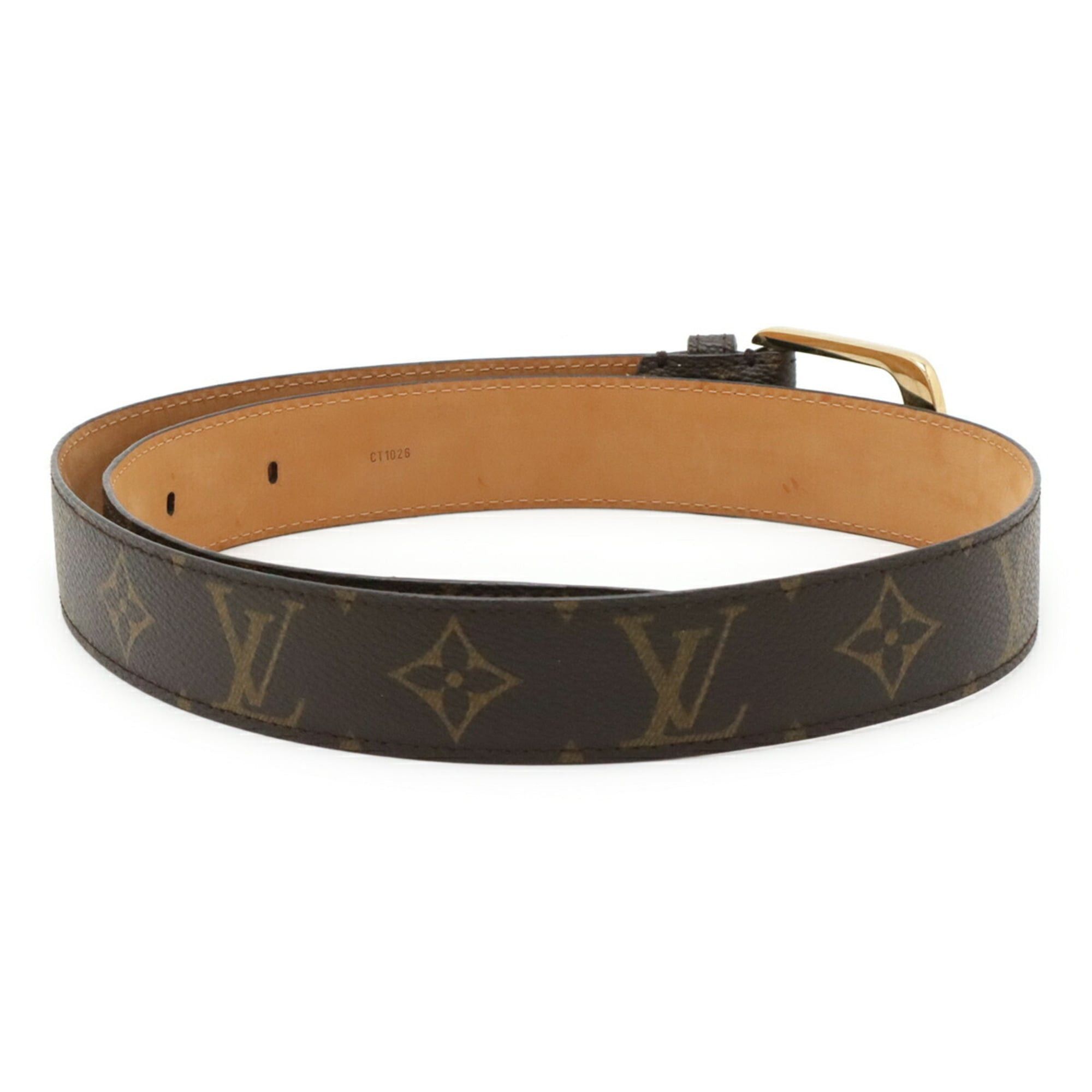 Louis Vuitton Louis Vuitton Monogram Ceinture Ellipse Belt #80 M6919W Size ONE SIZE - 3 Thumbnail