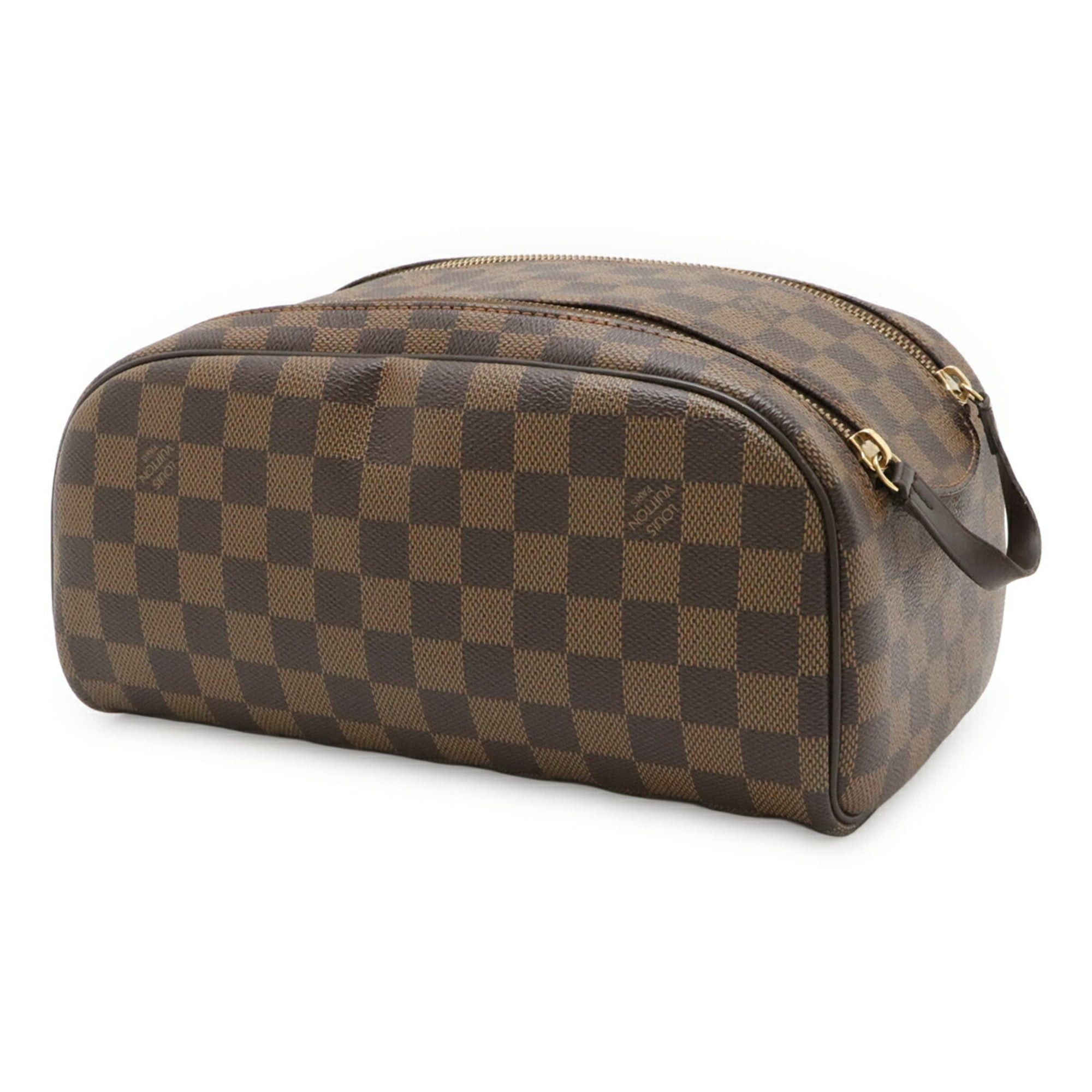 Louis Vuitton LOUIS VUITTON Damier Trousse Toilette King Size Travel Pouch Multi-Pouch Second Bag N47527 Size ONE SIZE - 3 Thumbnail