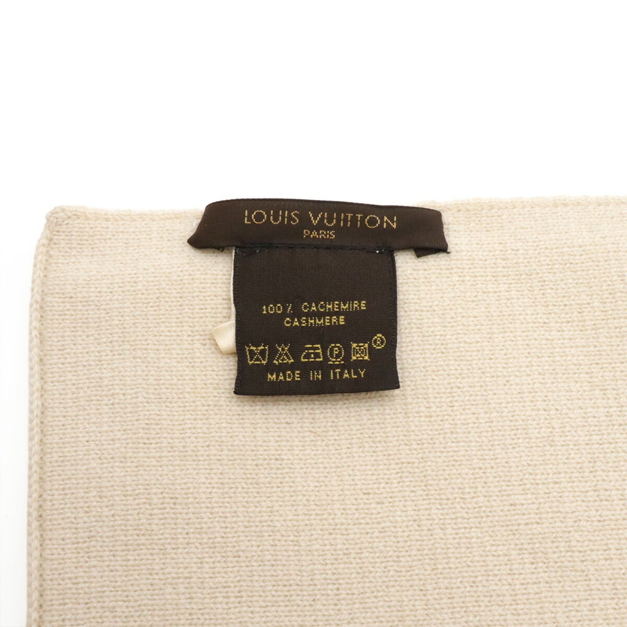 Louis Vuitton Louis Vuitton Scarf with Pocket, 100% Cashmere, Beige Size ONE SIZE - 10 Thumbnail