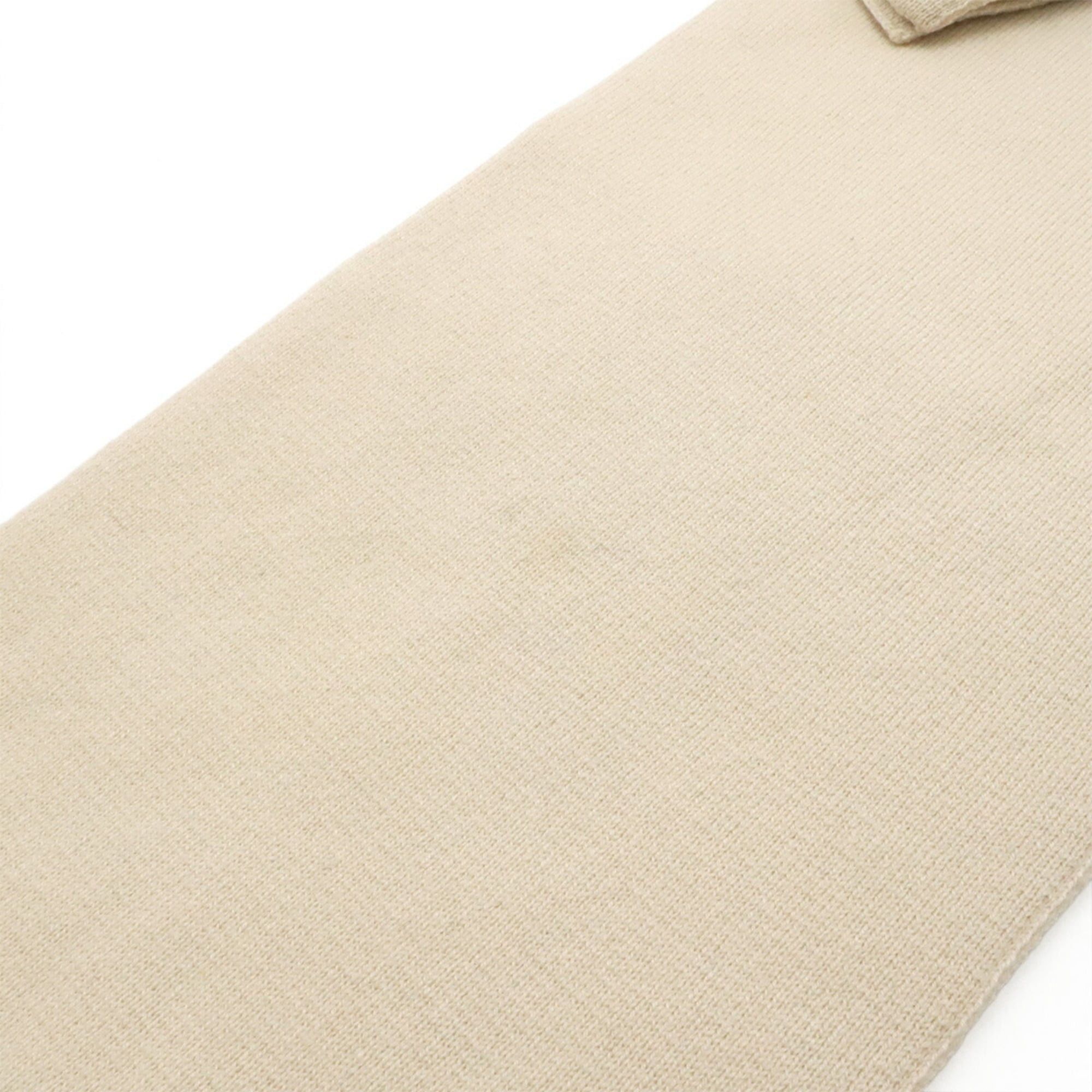 Louis Vuitton Louis Vuitton Scarf with Pocket, 100% Cashmere, Beige Size ONE SIZE - 7 Thumbnail