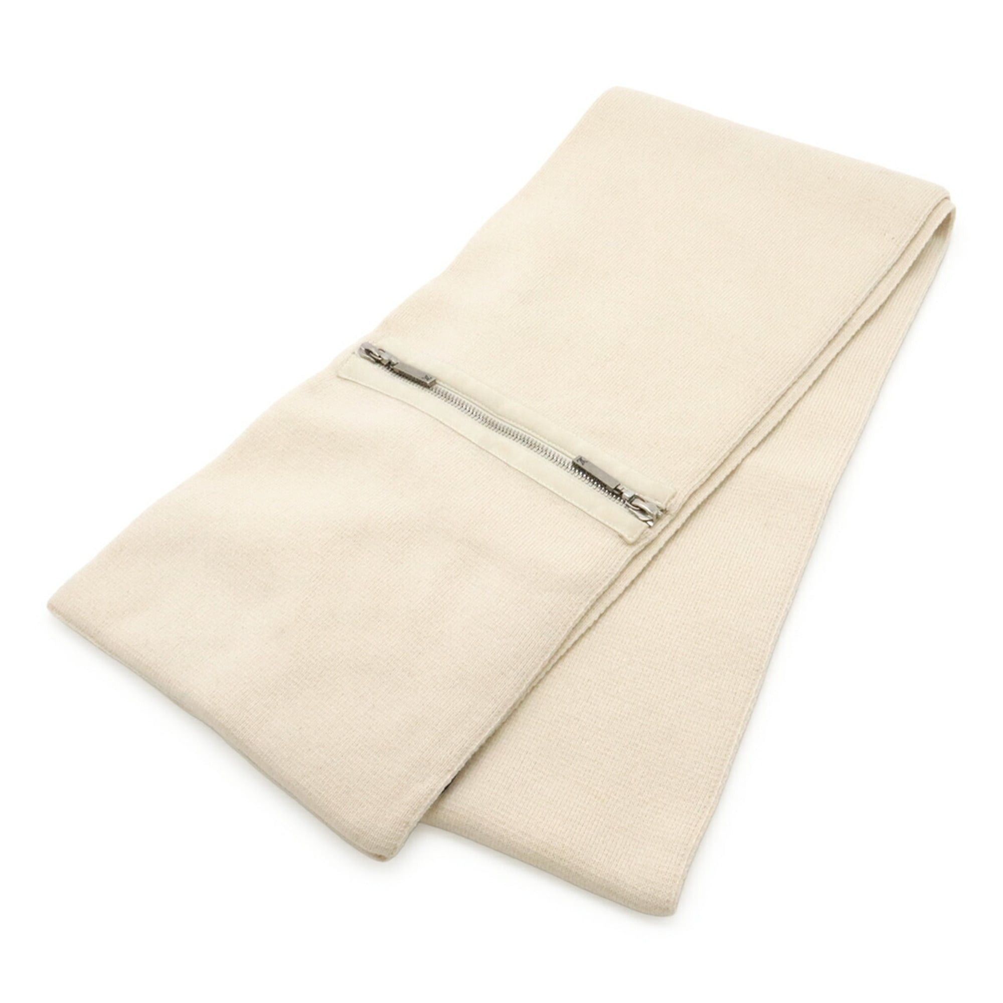 Louis Vuitton Louis Vuitton Scarf with Pocket, 100% Cashmere, Beige Size ONE SIZE - 3 Thumbnail