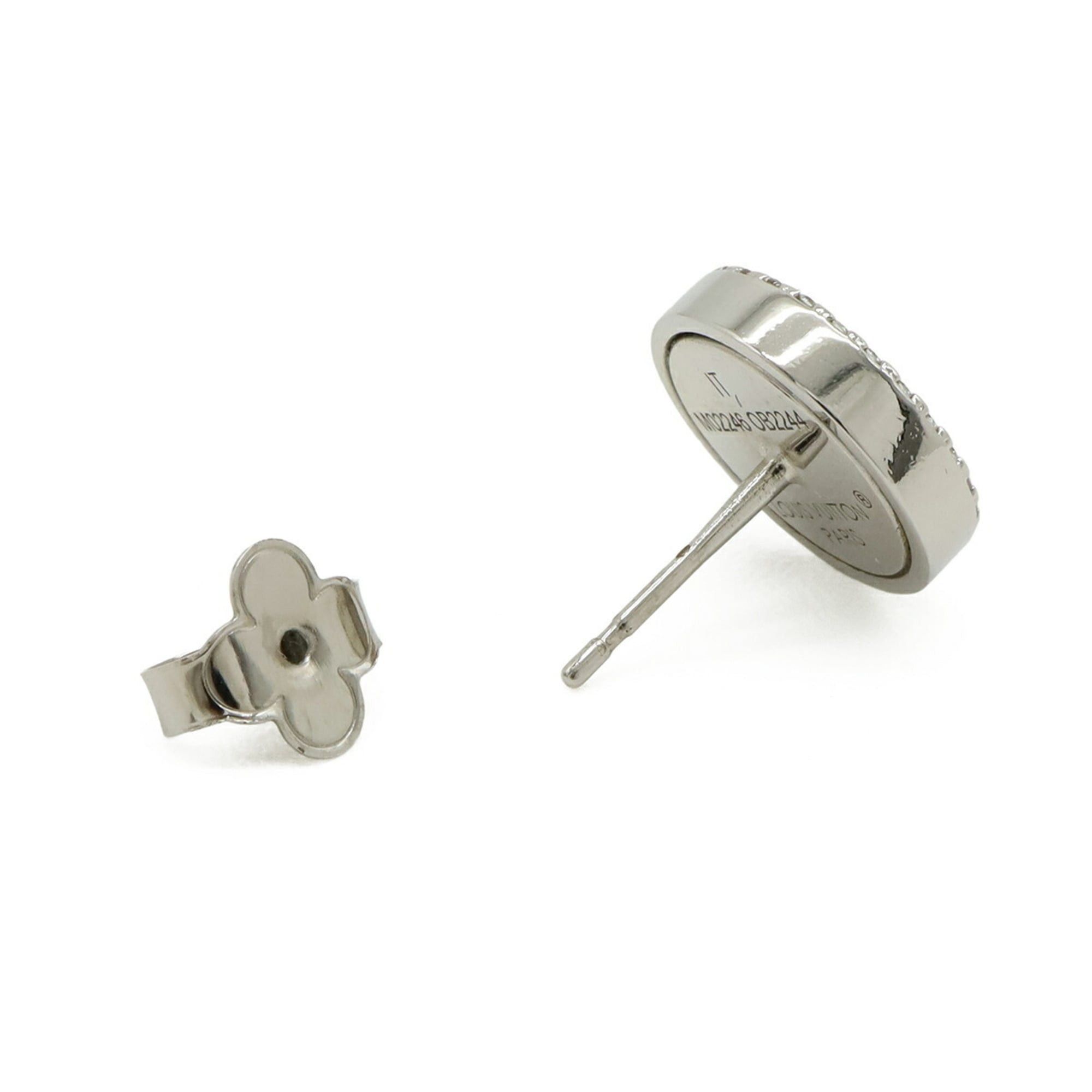 Louis Vuitton Louis Vuitton LV Sparkle Stud Earring, Metal Rhinestone, Single Earring (M02246) Size ONE SIZE - 4 Thumbnail