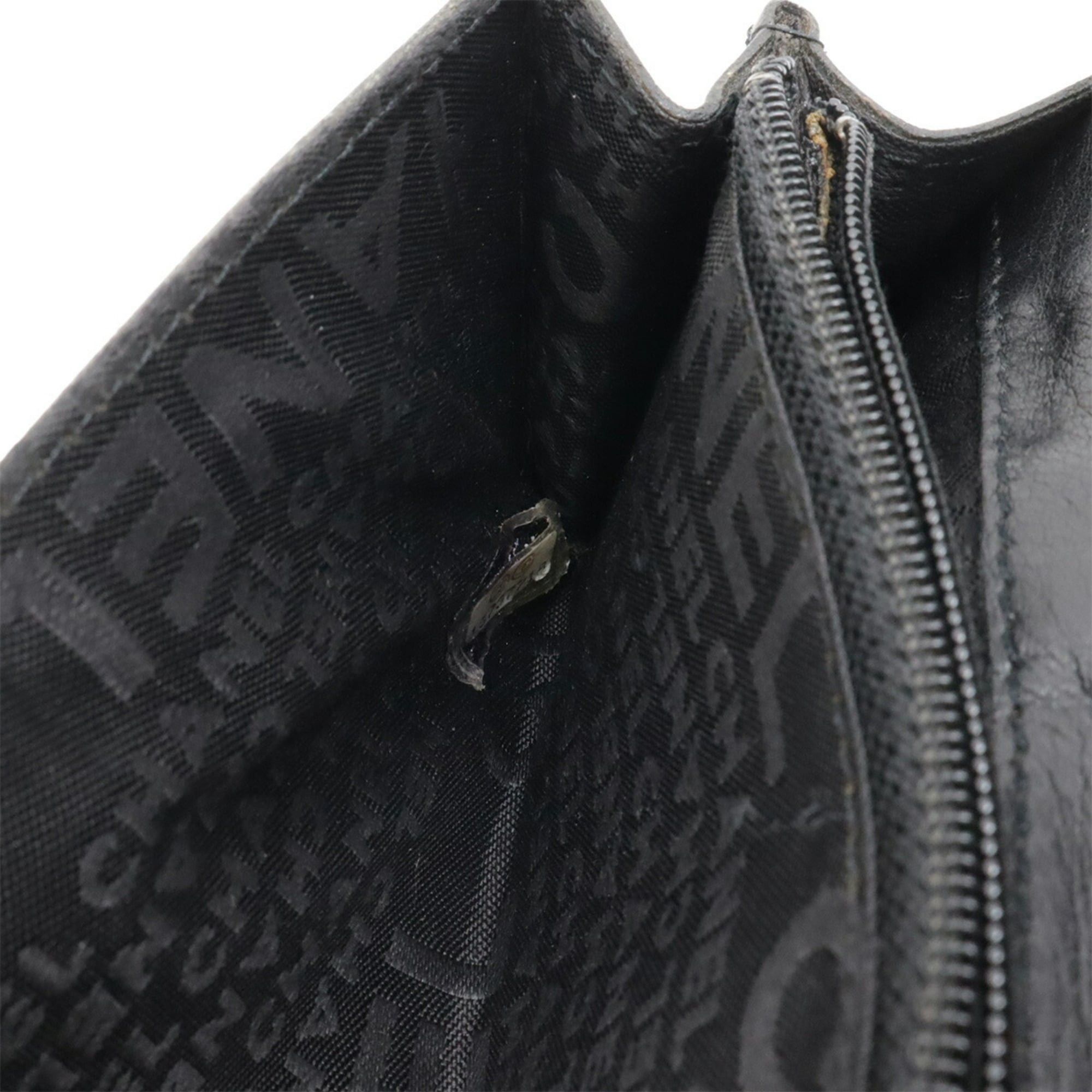 Chanel CHANEL 2.55 Belt Bag, Waist Bum Clutch Leather, Black, Chain Missing, #85 Size ONE SIZE - 10 Thumbnail