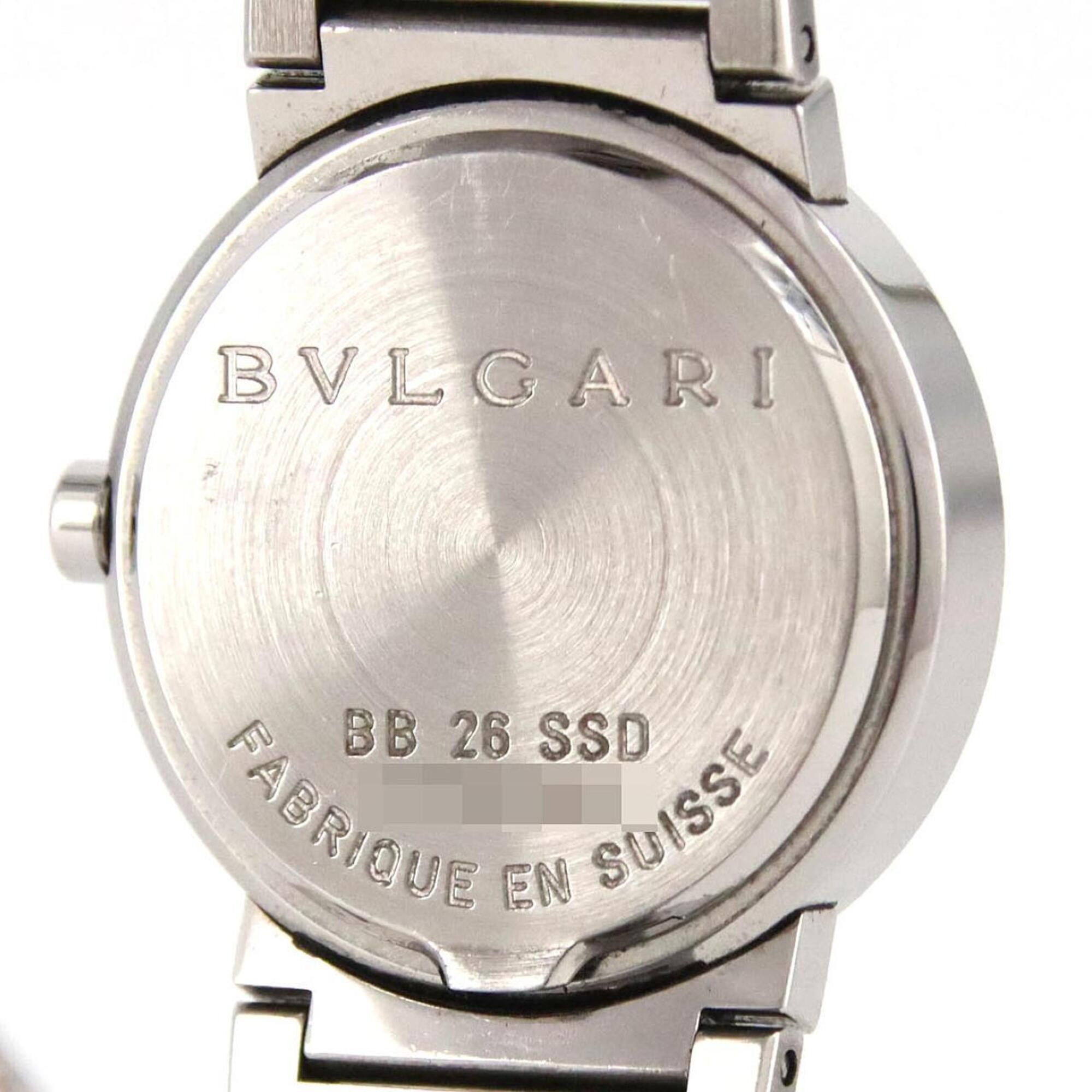 Bvlgari Bulgari BB26SS BB26SSD SS Quartz Watch Size ONE SIZE - 5 Thumbnail