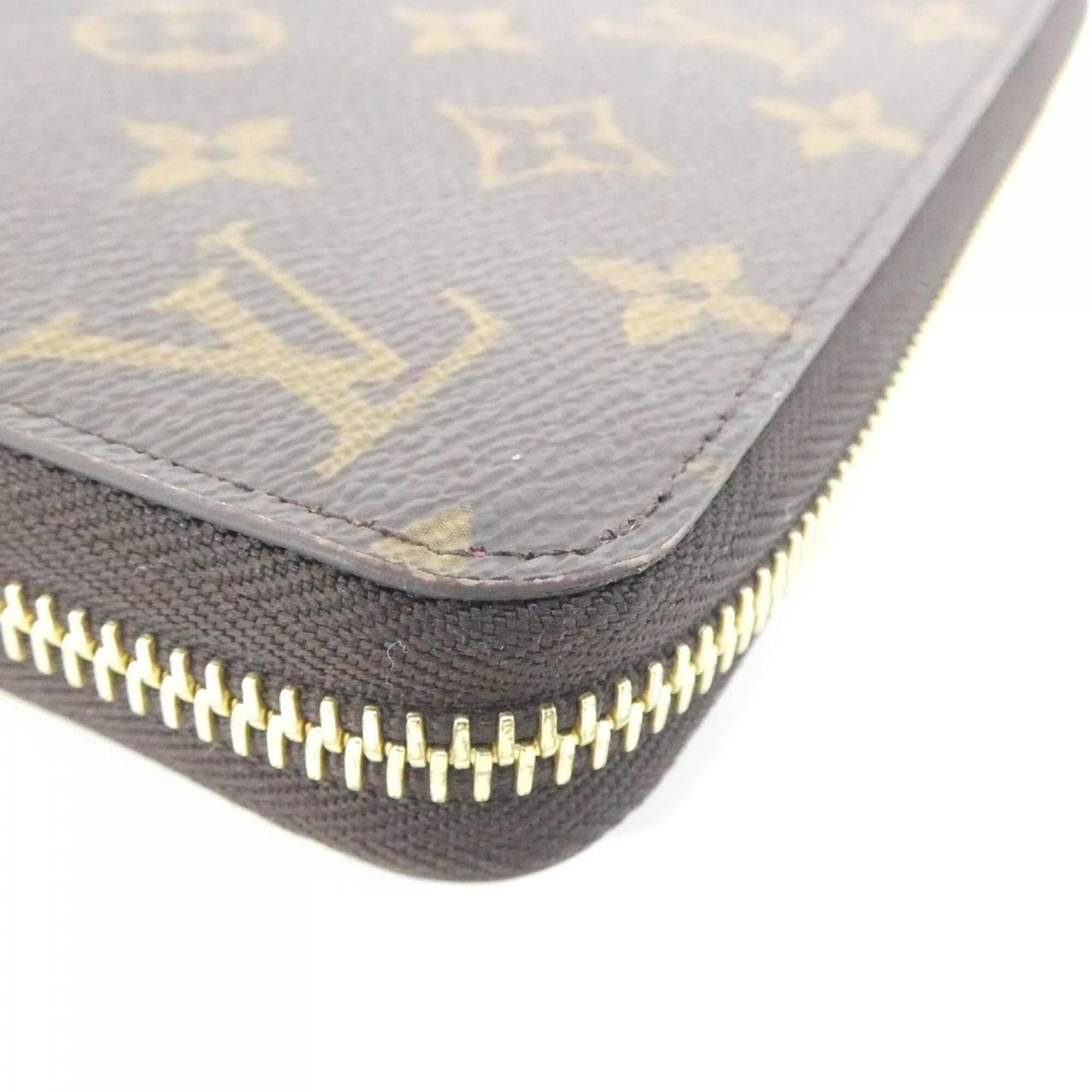 Louis Vuitton Louis Vuitton Monogram Zippy Wallet M41895 Size ONE SIZE - 4 Thumbnail